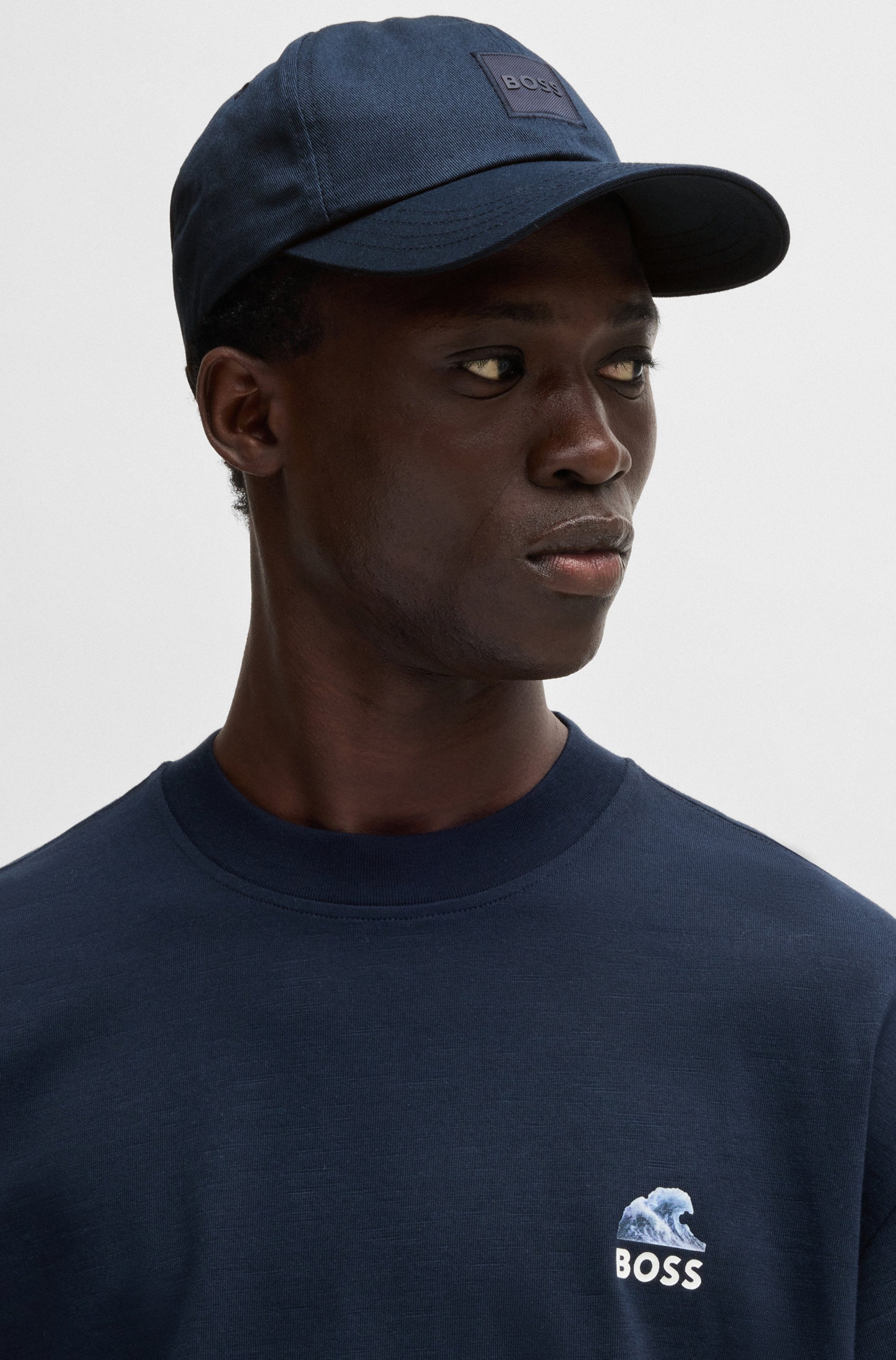 BOSS ORANGE Baseball Cap "Derrel-PL" mit Label-Aufnäher, Unisex günstig online kaufen