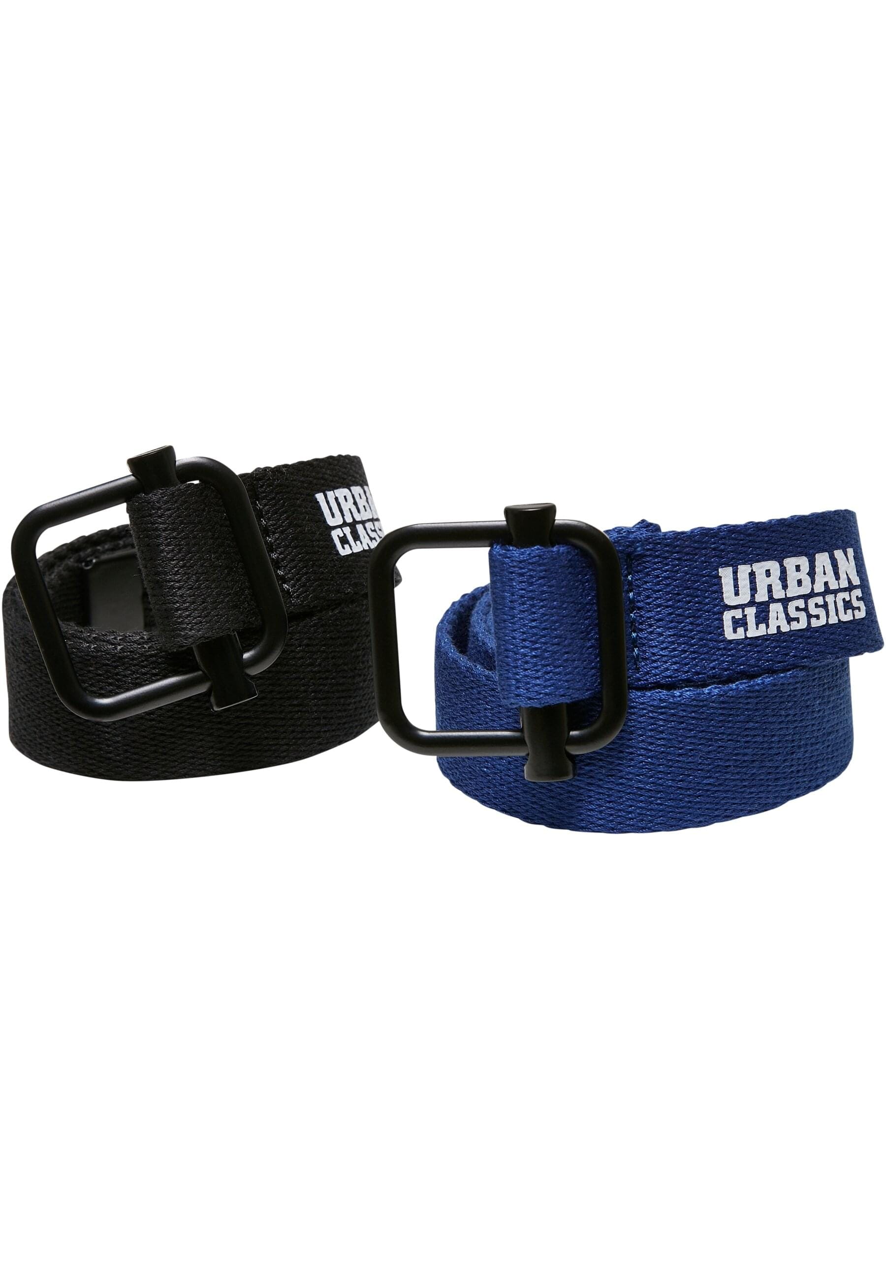 Hüftgürtel »Urban Classics Unisex Industrial Canvas Belt Kids 2-Pack«