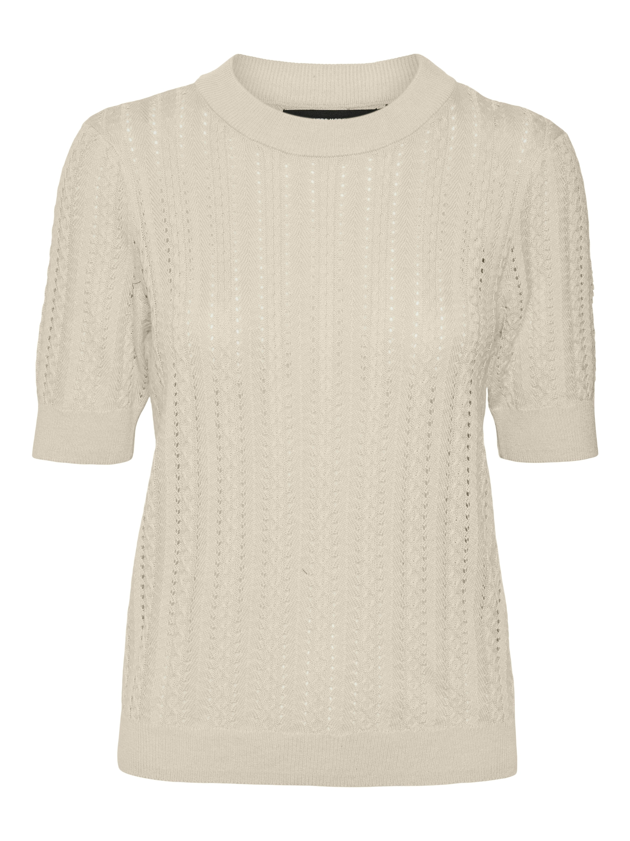 Vero Moda Kurzarmpullover »VMMORENA 2/4 O-NECK PULLOVER GA BOO REP«
