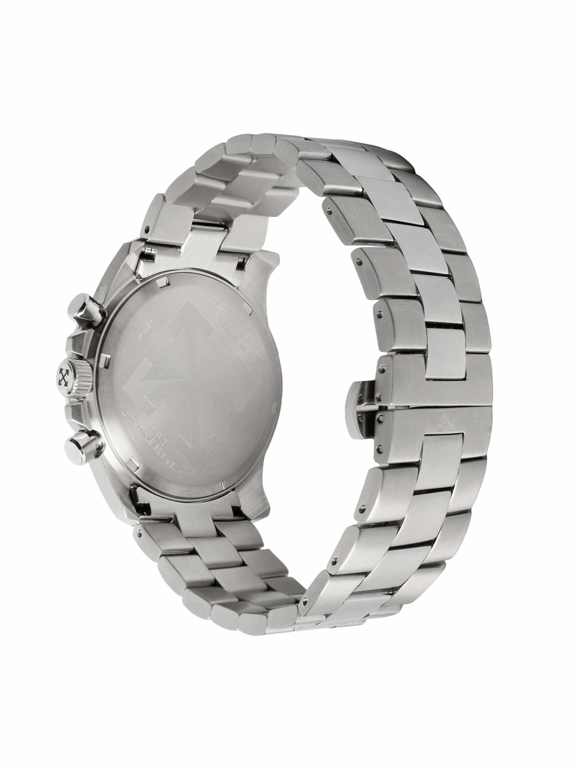 OFF-WHITE Chronograph »RESET« Quarzuhr, Armbanduhr, Herrenuhr, Edelstahlarmband, analog