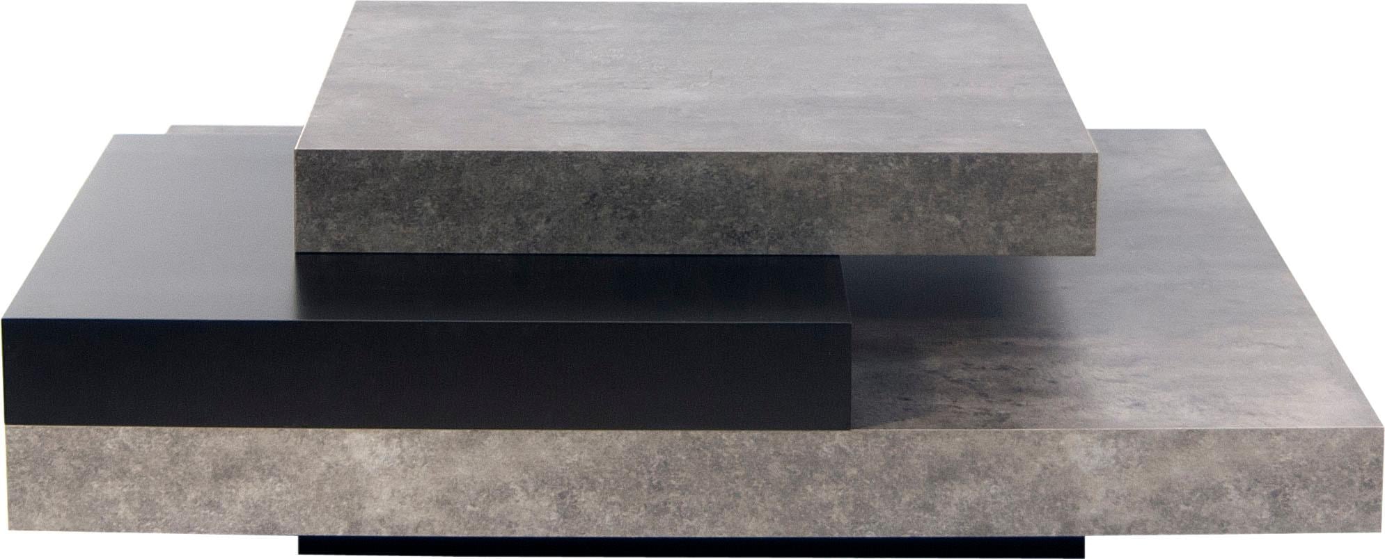 TemaHome Couchtisch »Slate«, im modernem tollen Holzdesign, Breite 90 cm