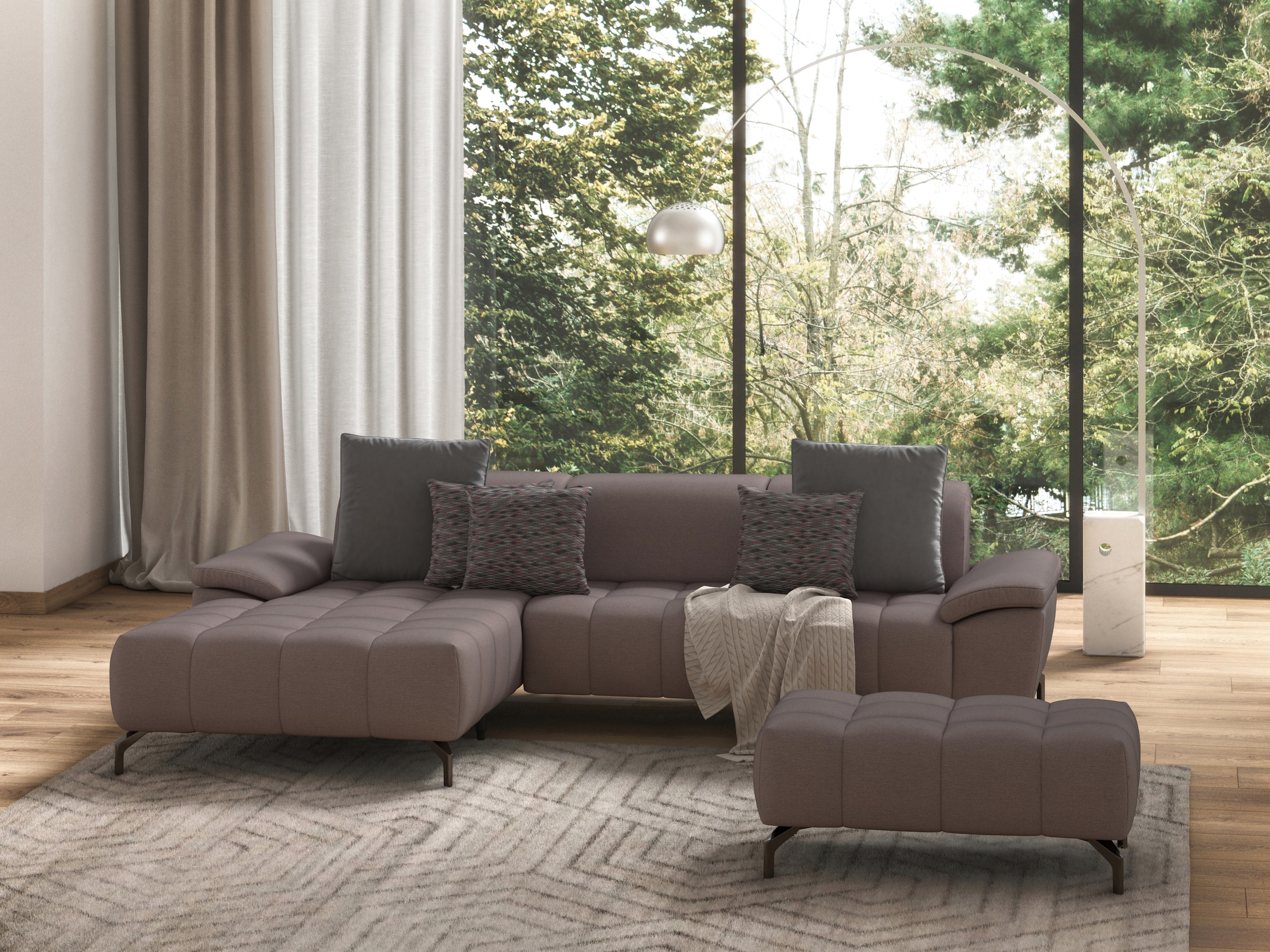 sit&more Hocker »Cool«, mit schwarzen Füßen