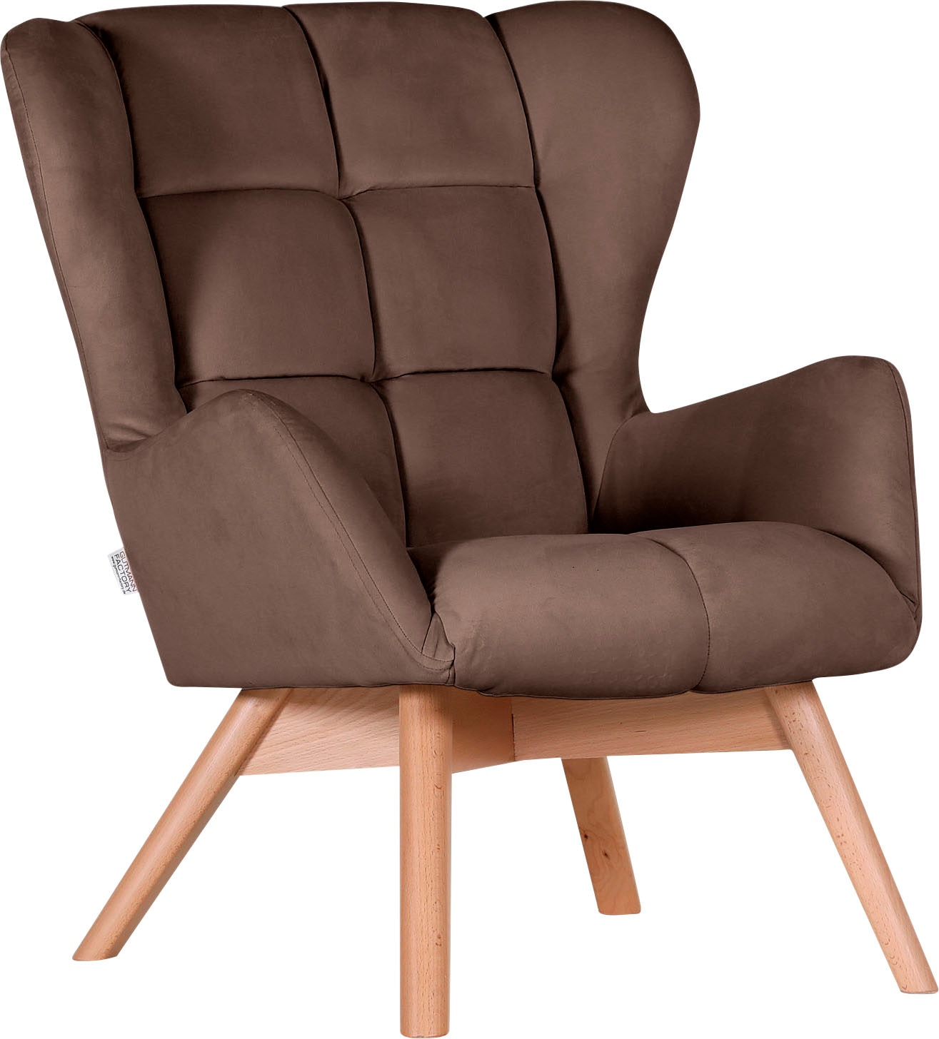 Gutmann Factory Sessel »Luna«, Gestell antikfarben oder eiche natur | BAUR | Einzelsessel