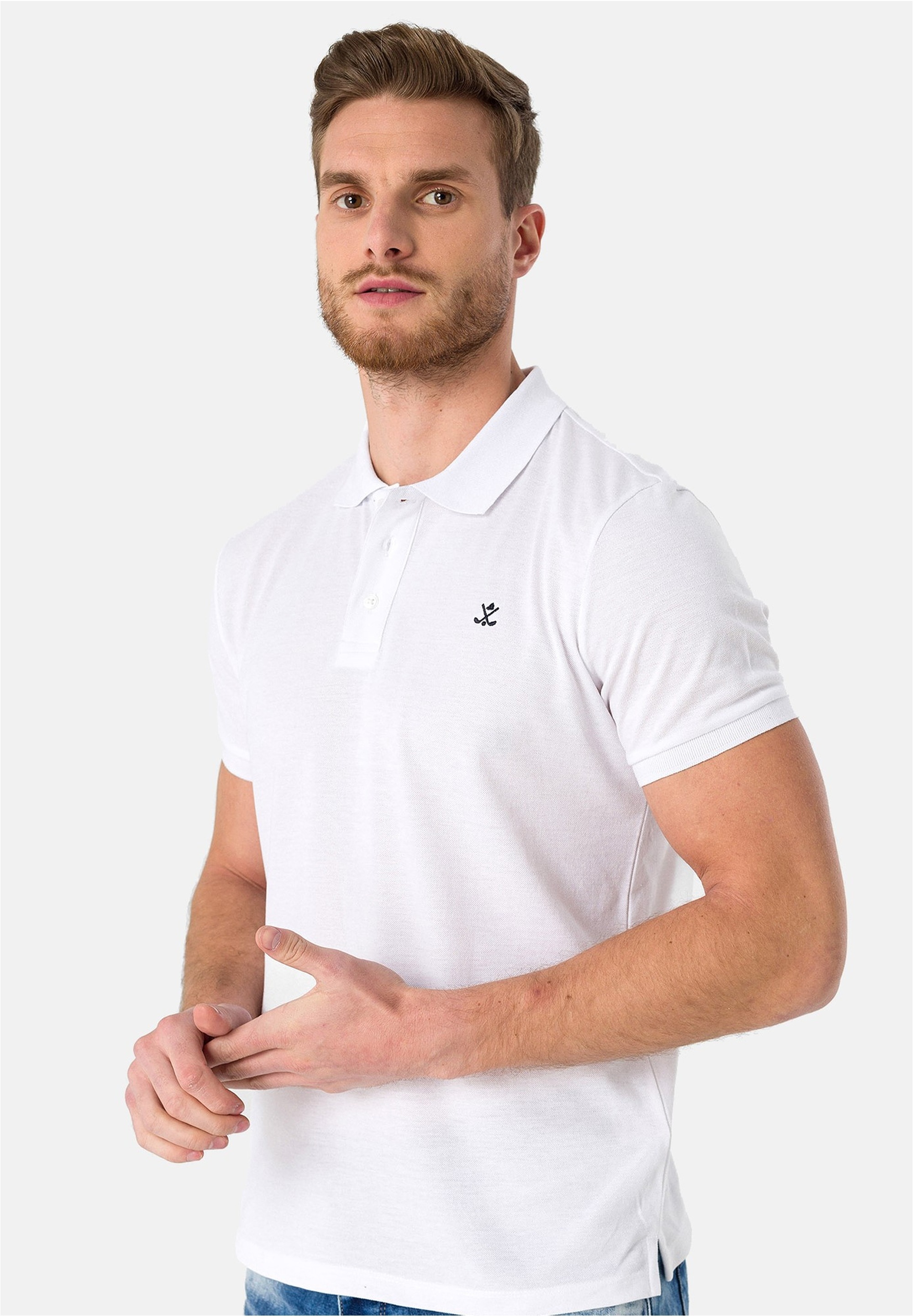 Sir Raymond Tailor Wheaton Polo Shirt White XL 3