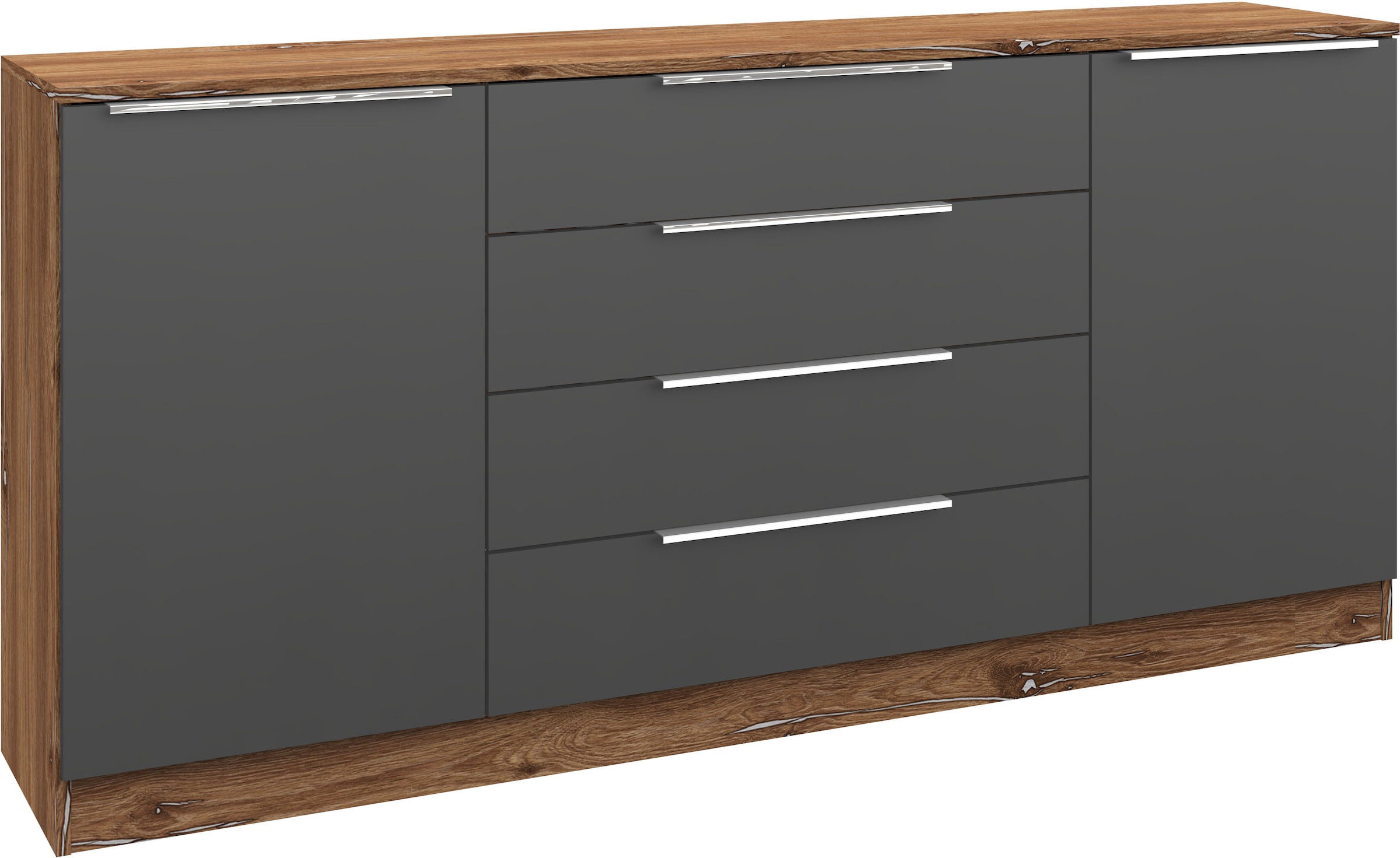 borchardt Möbel Kommode "Oliva, Kommode mit Metallgriffen" mit 4 Schubkäste günstig online kaufen