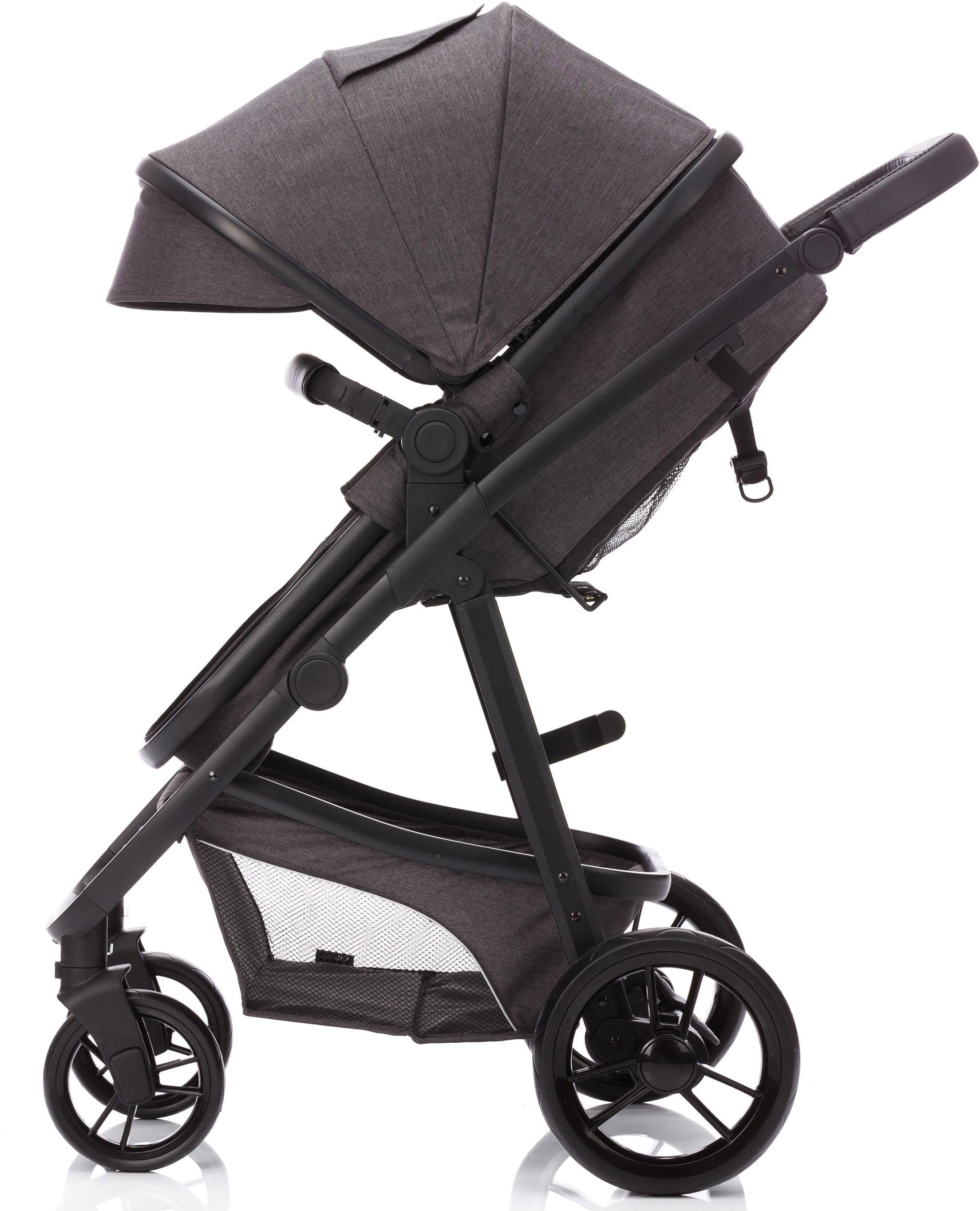 Fillikid Kombi-Kinderwagen »Panther, dunkelgrau«, 22 kg