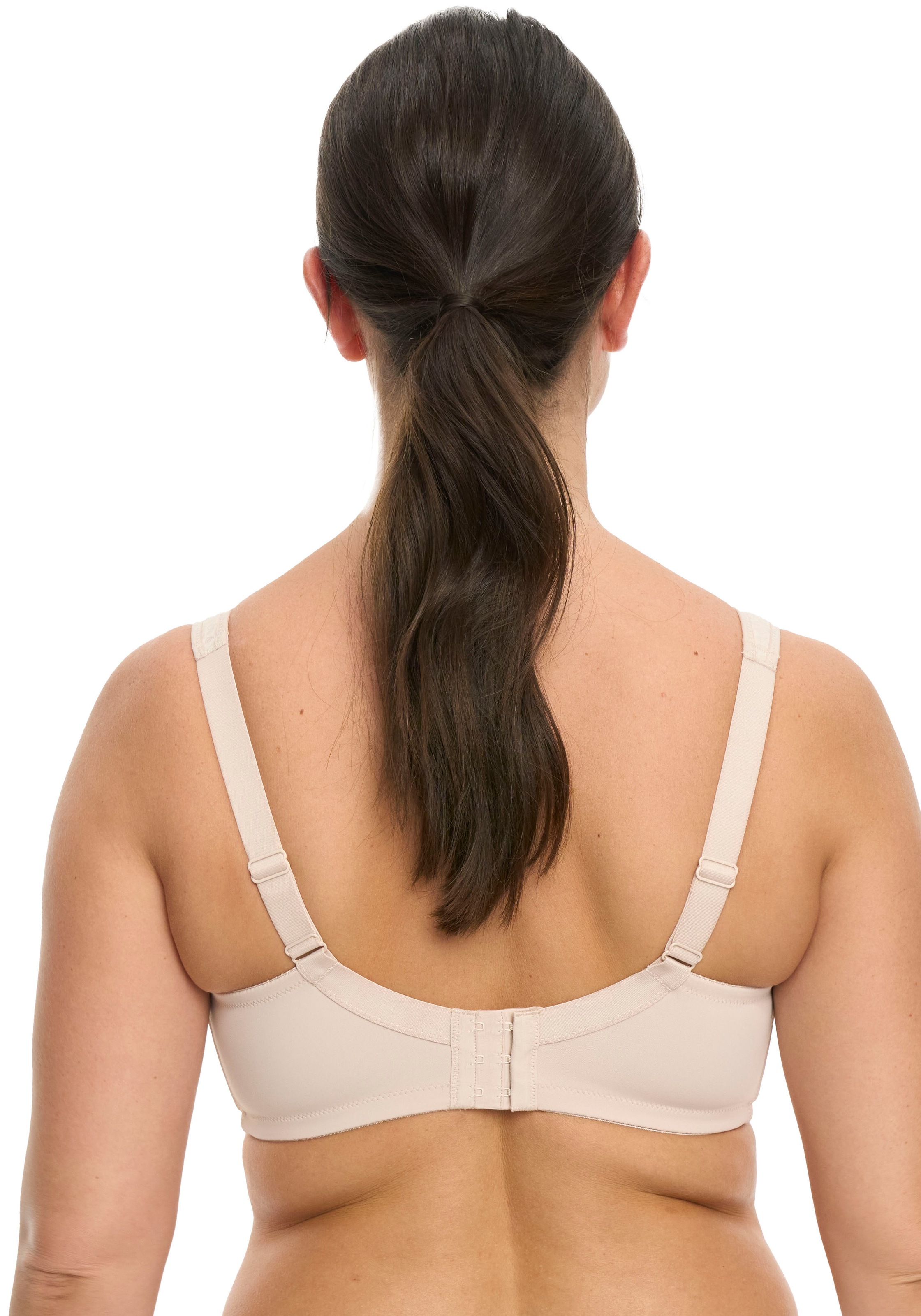 Thumbnail - Susa Bügelloser BH "Classic" 1 Spitze, genähte Cups, Jacquard-Muster, elastisch, Komfortträger