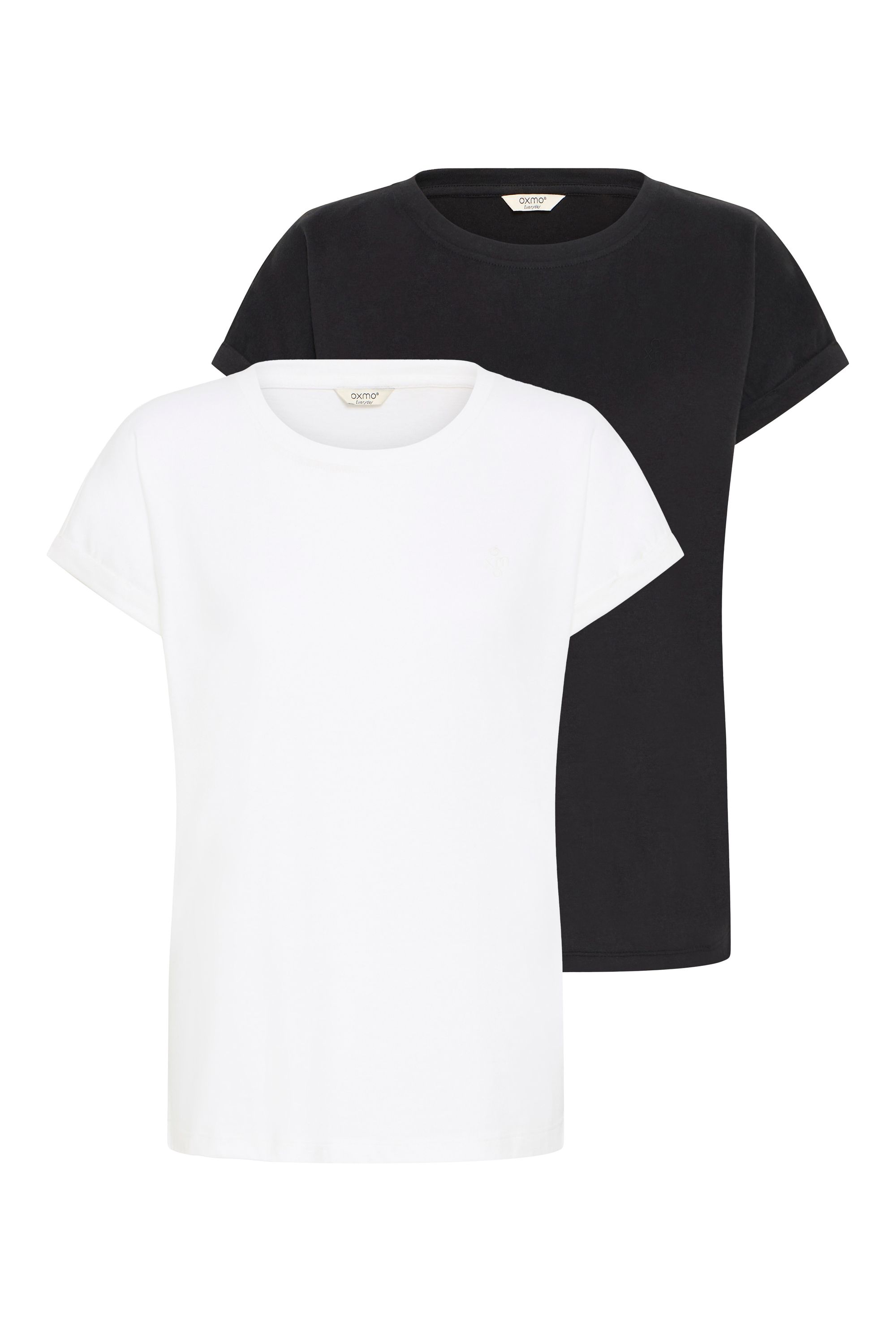 OXMO Rundhalsshirt "Rundhalsshirt OXCoda 2 Pack"