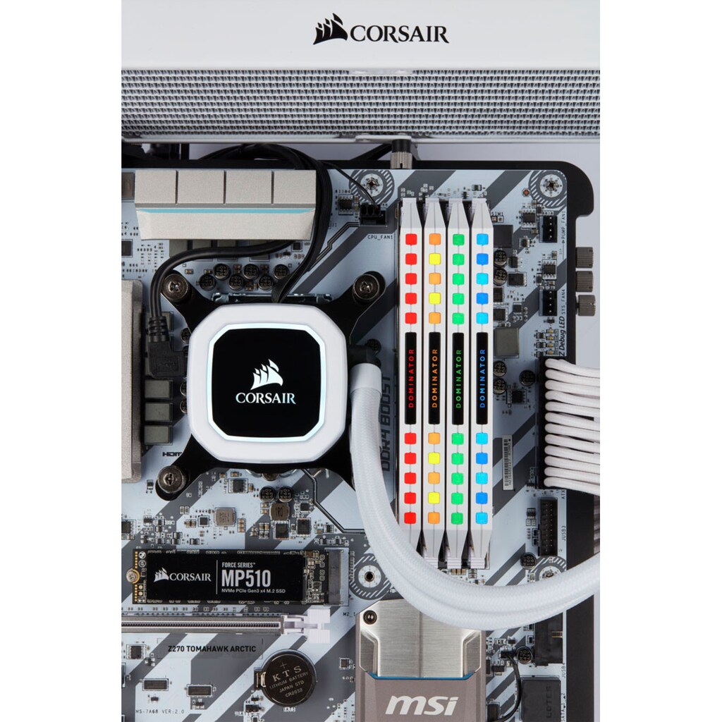 Corsair Arbeitsspeicher »DOMINATOR PLATINUM RGB 32 GB (4 x 8 GB)«