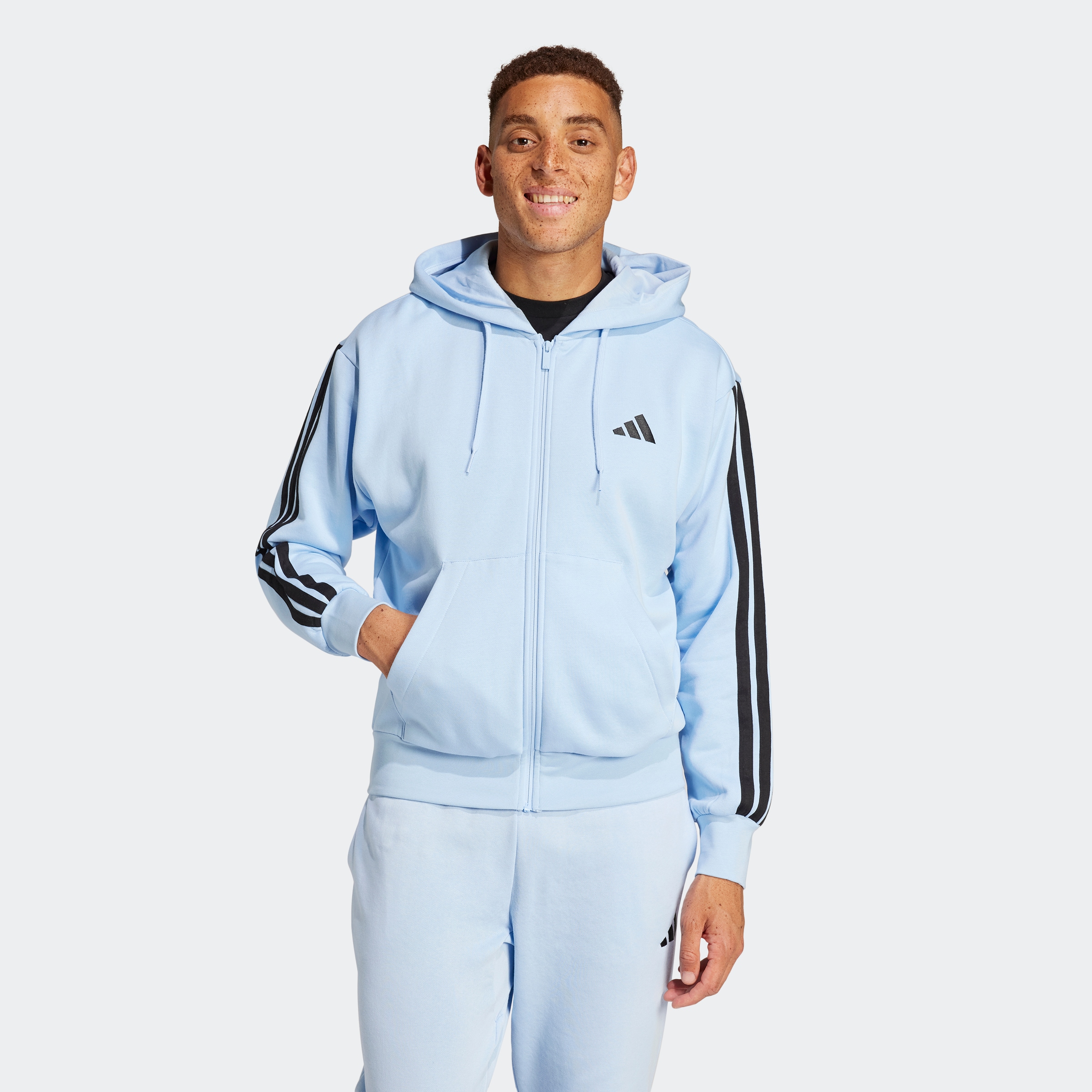 adidas Sportswear Kapuzensweatshirt "M 3S FL FZ HD" günstig online kaufen