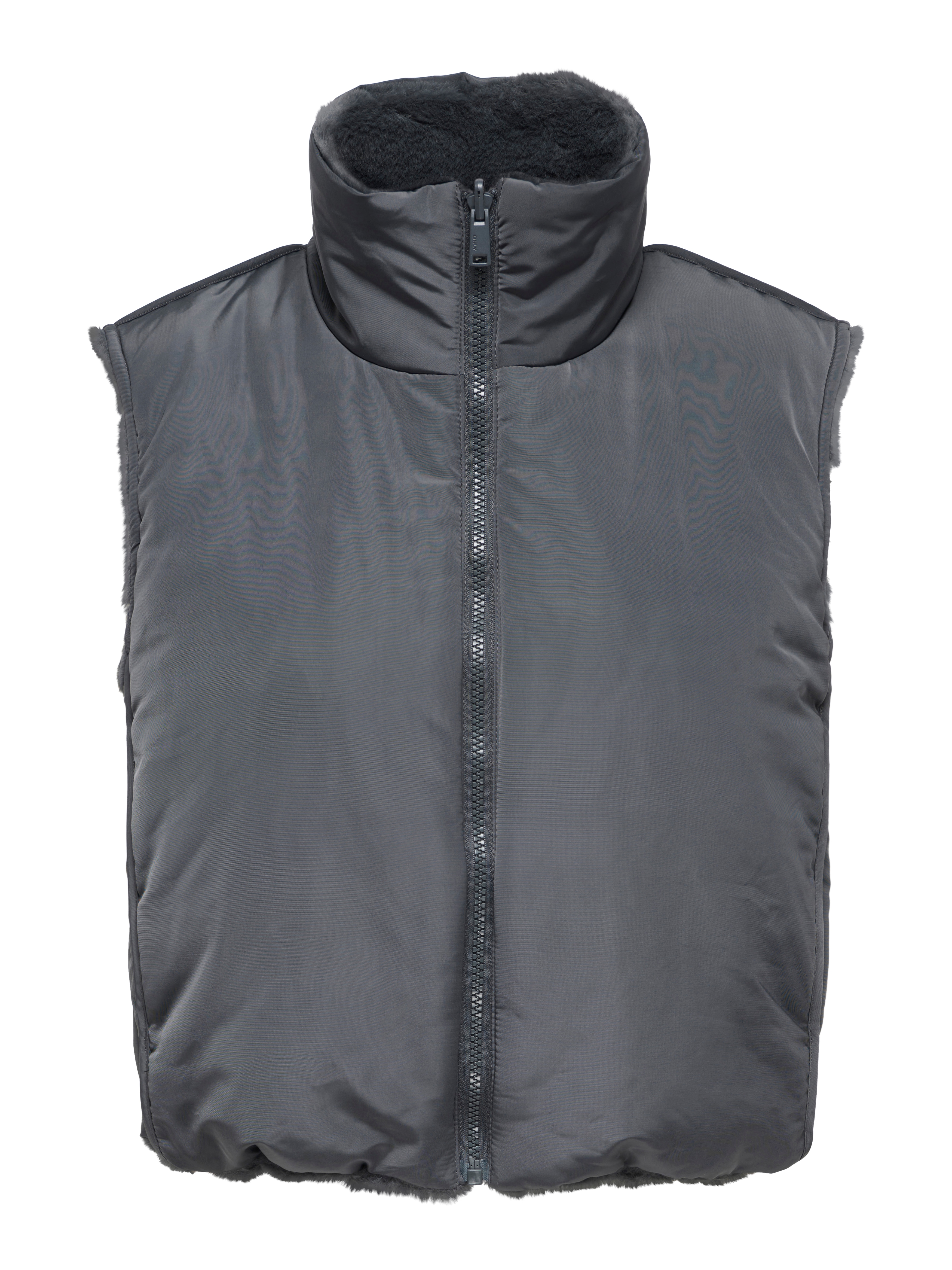 ONLY Plüschweste "ONLDANA FAUX FUR REV.WAISTCOAT OTW CC" Kunstfaser