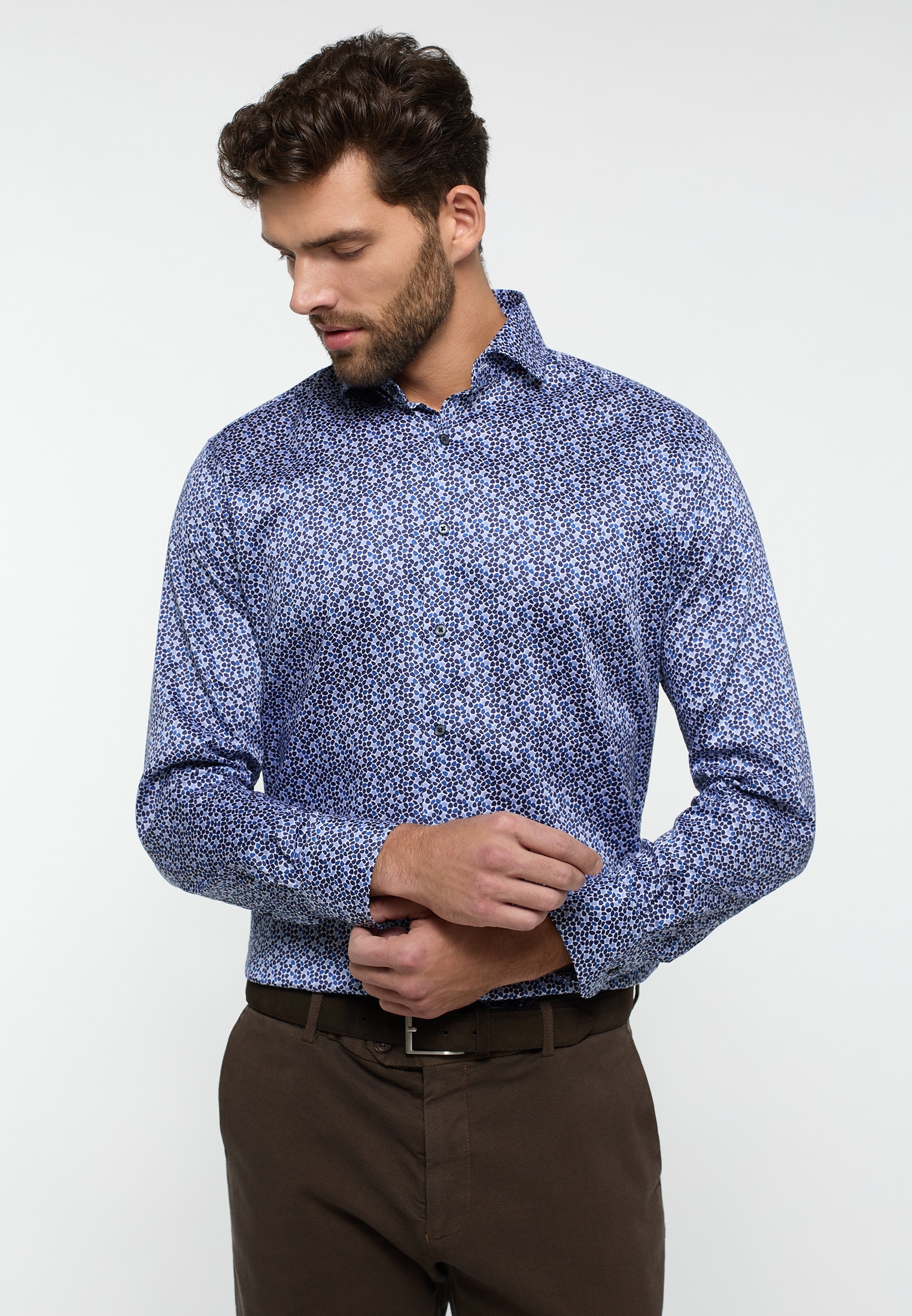 Eterna Langarmhemd "MODERN FIT" günstig online kaufen