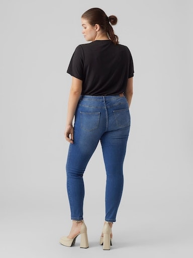 Vero Moda Curve Slim-fit-Jeans »VMFANYA SLIM JEANS VI3312 GA CUR NOOS«