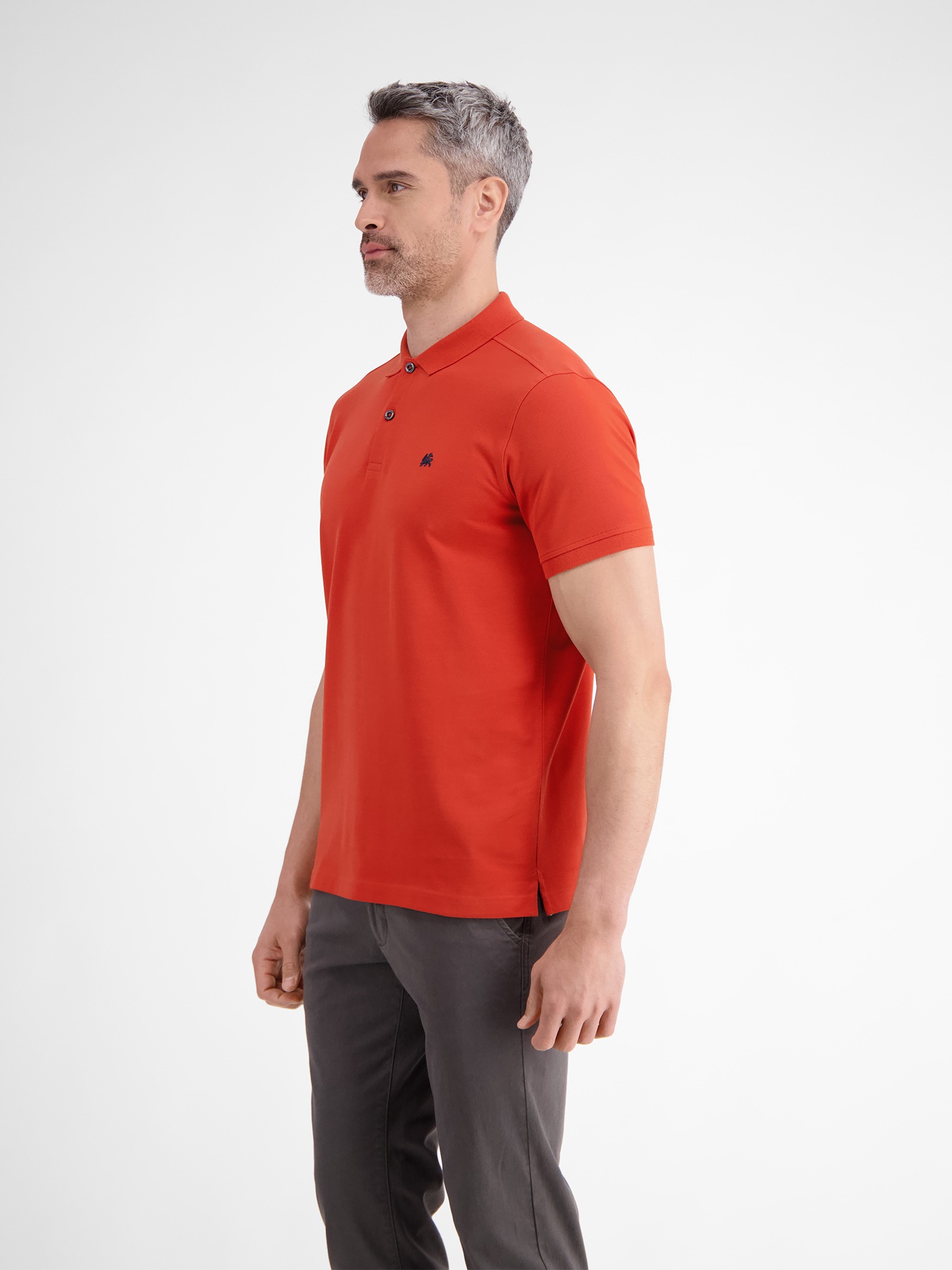 LERROS Poloshirt »LERROS Basic Poloshirt für Herren, unifarben«
