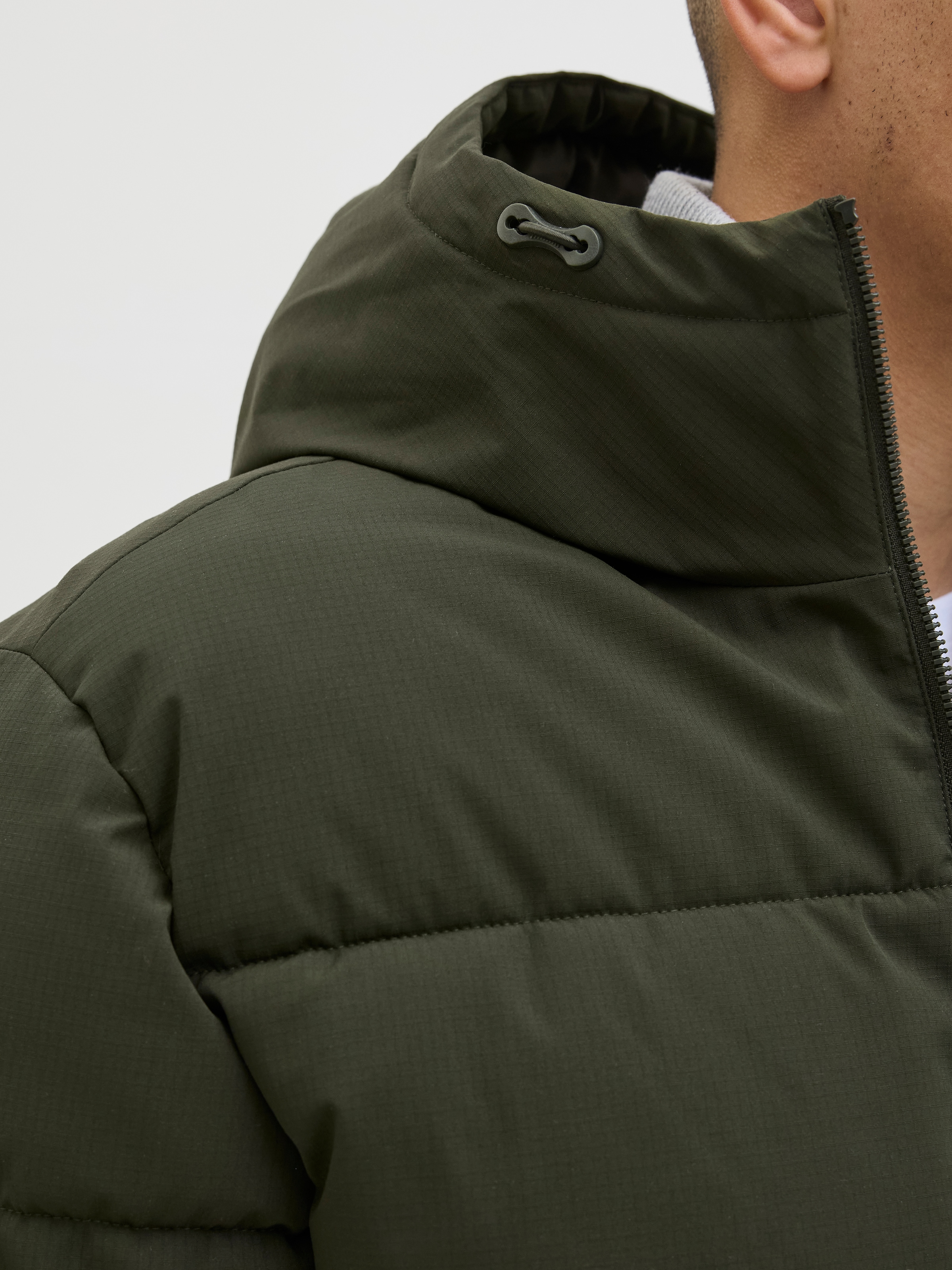 Jack & Jones Steppjacke »JJGLOBAL PUFFER JACKET«, mit Kapuze