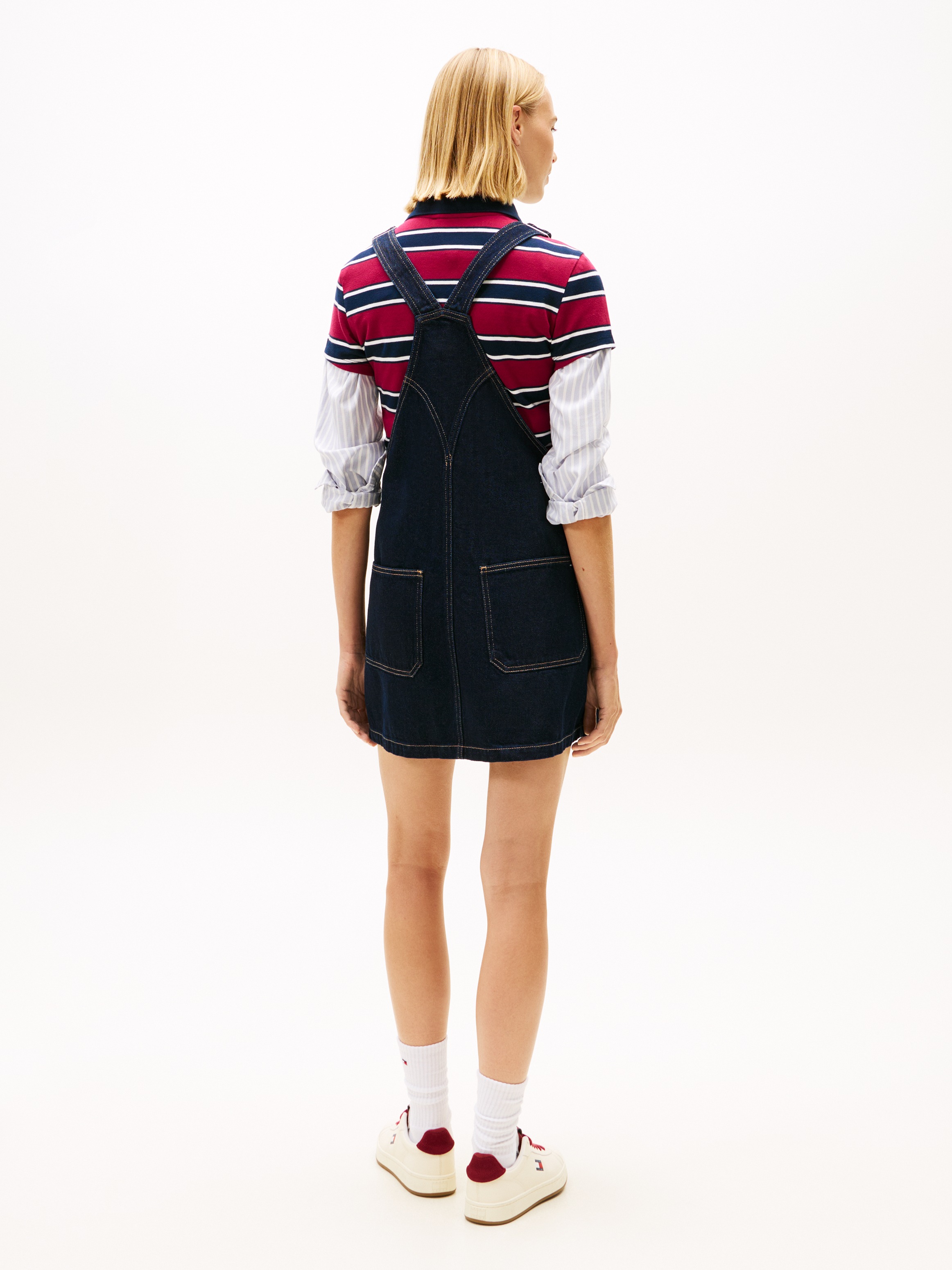 Tommy Jeans Latzkleid "DUNGAREE DENIM DRESS EI5050 EXT" Eingrifftaschen günstig online kaufen