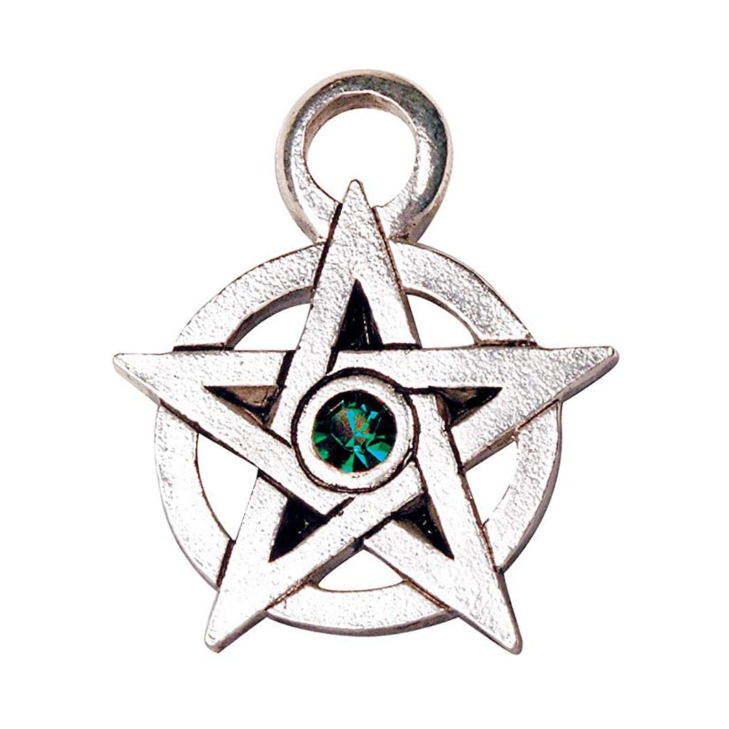 Adelia´s Amulett »Anhänger Magische Pentagramme Talisman«, Juwelenpentagramm - Erreichen von Zielen