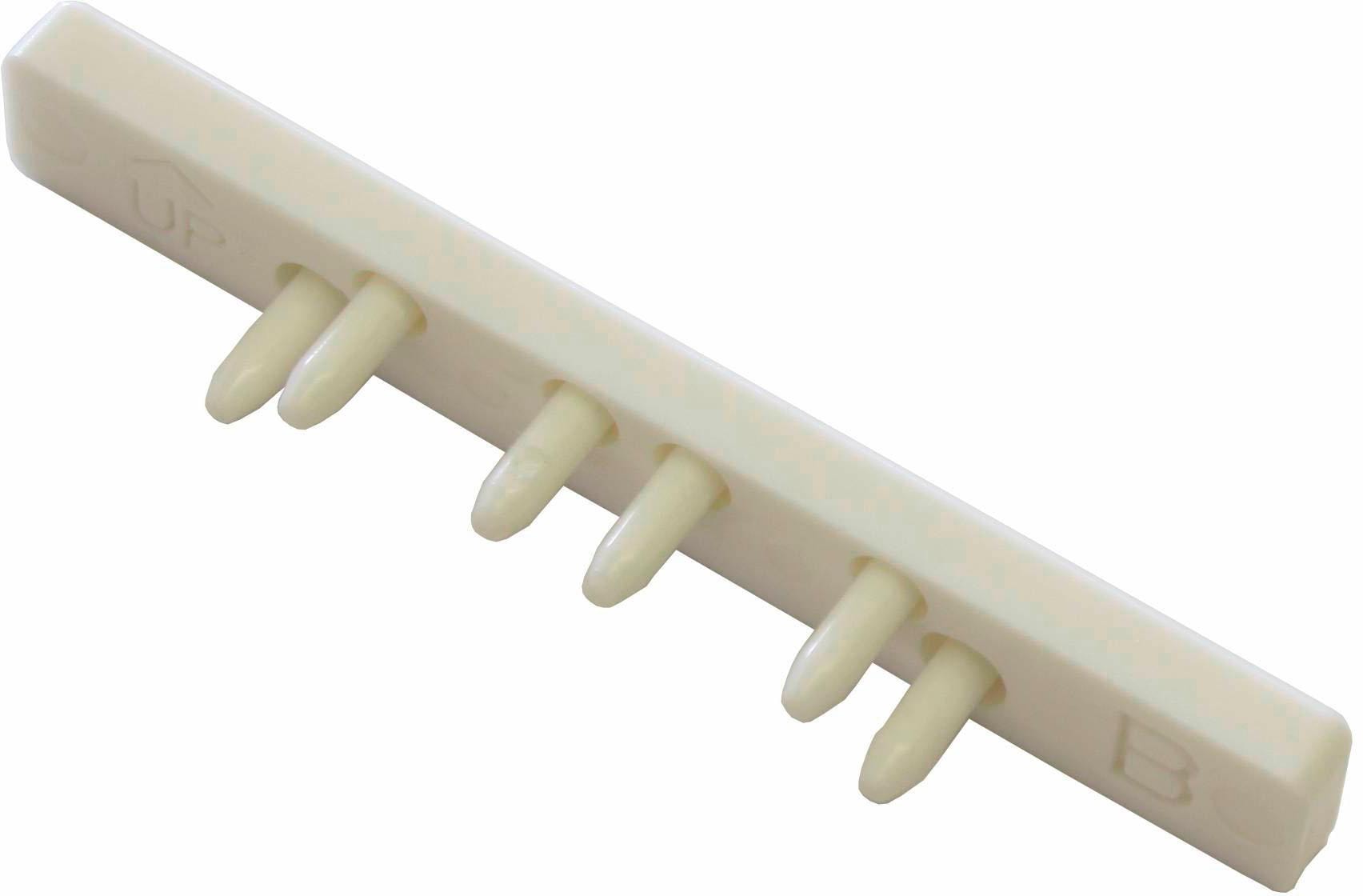 GARDINIA Gardinenstangen-Endstück "Endstück 2-läufig" Serie Aluminium-Vorhangschiene 2-läufig