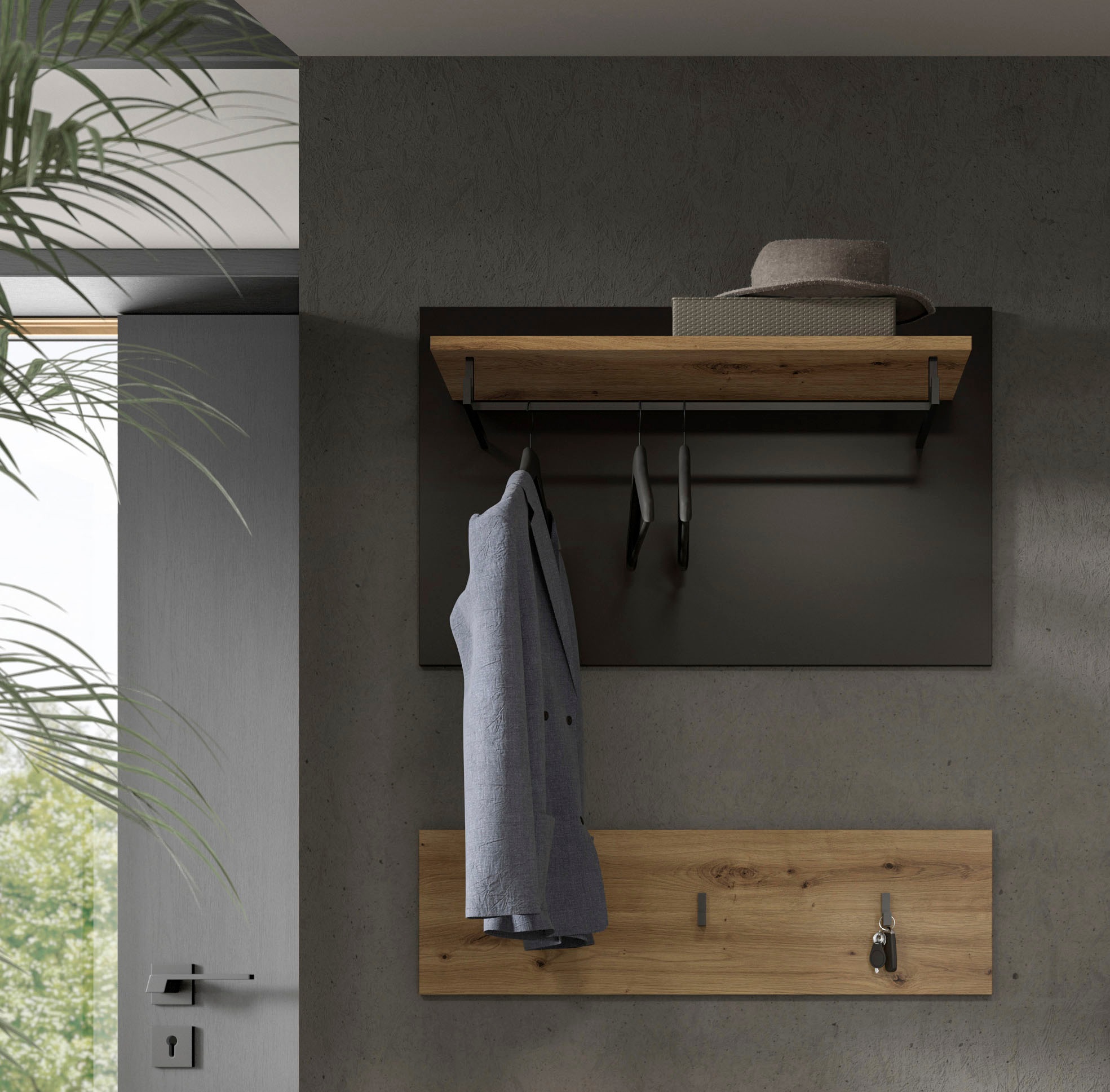 INOSIGN Garderobenpaneel "REHAT, TOPSELLER, 2-teilig, bestehend aus: Paneel günstig online kaufen