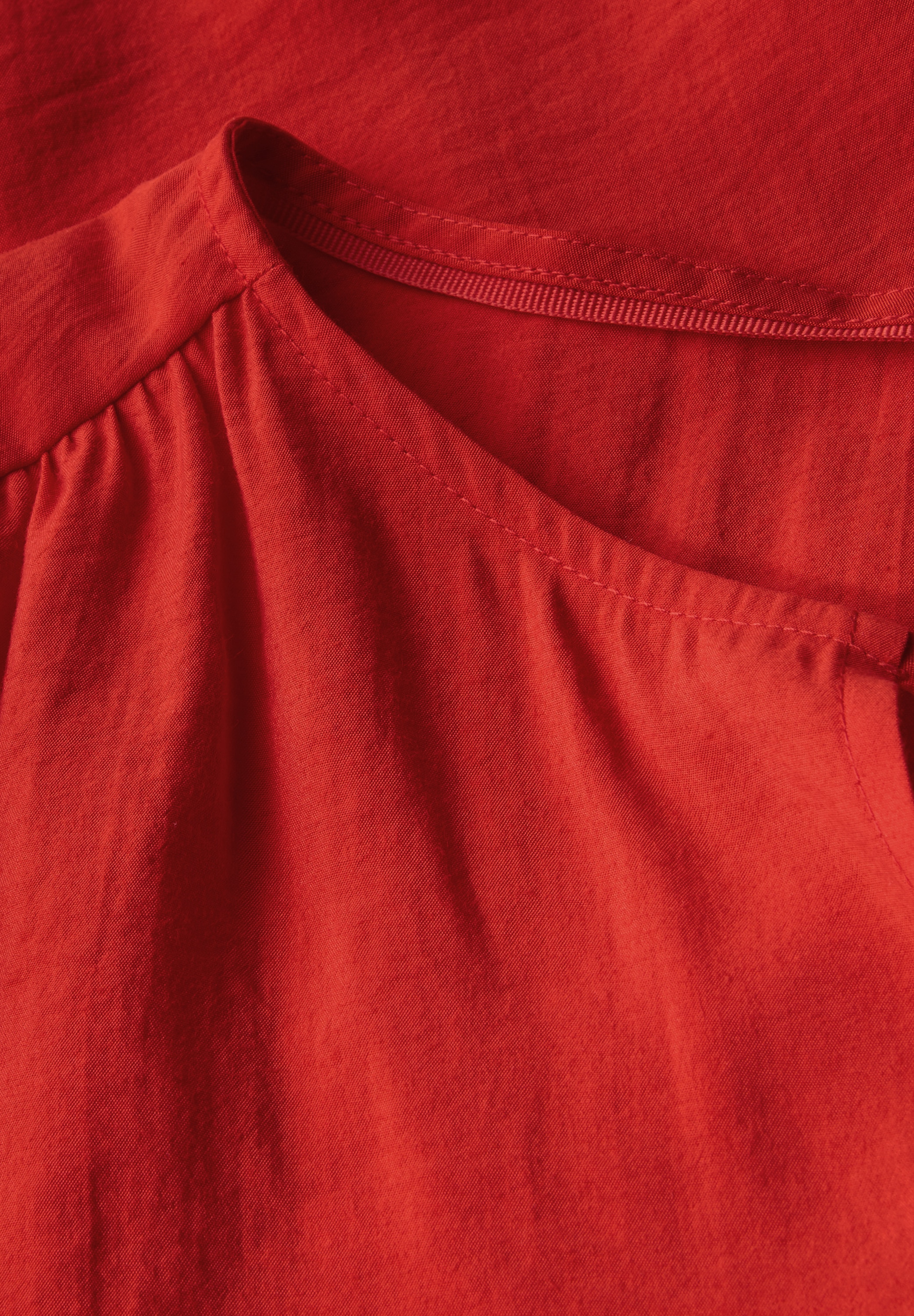 STREET ONE STUDIO Shirtbluse, mit Tunnelzug am Saum