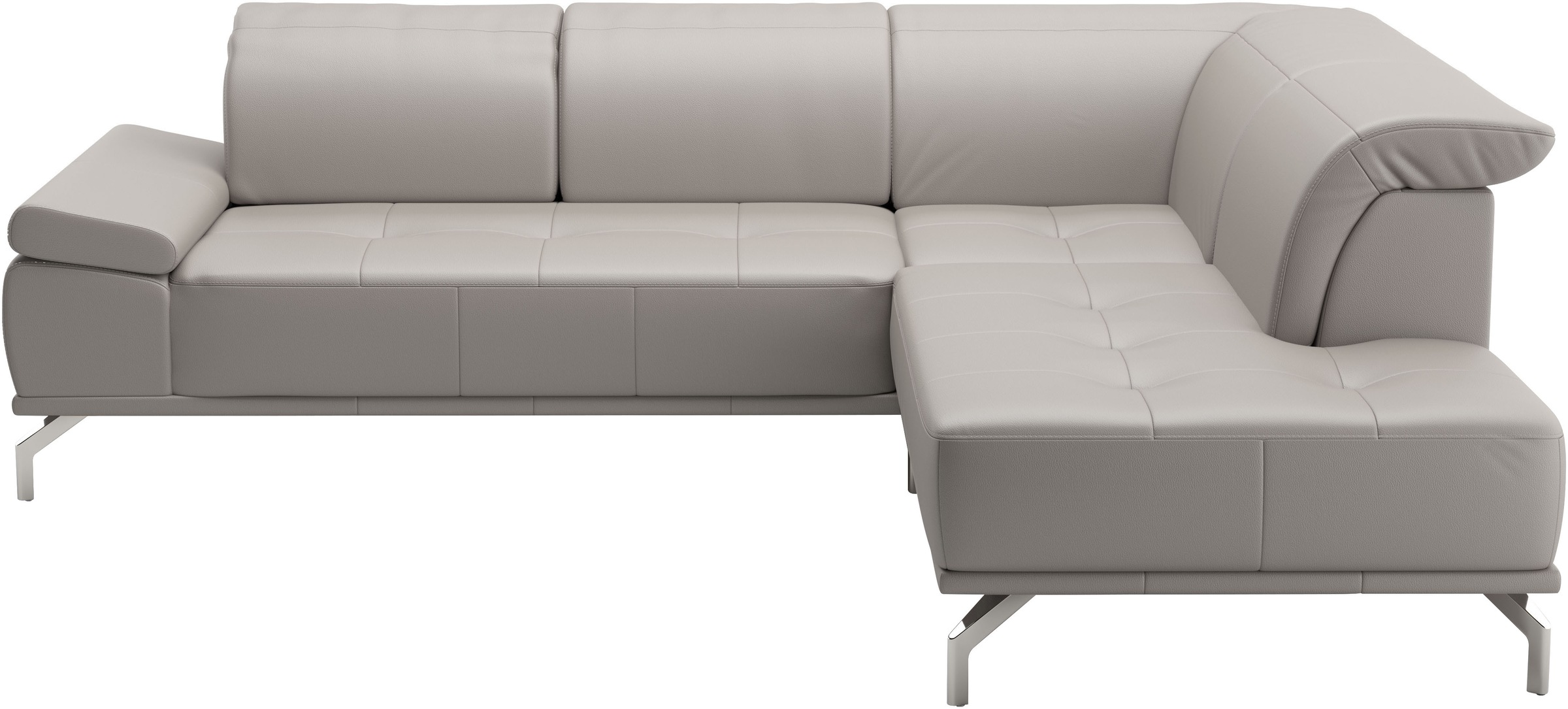Places of Style Ecksofa »Caluna«, Inkl.Sitztiefenverstellung, wahlweise mit Kopf- und Armteilverstellung