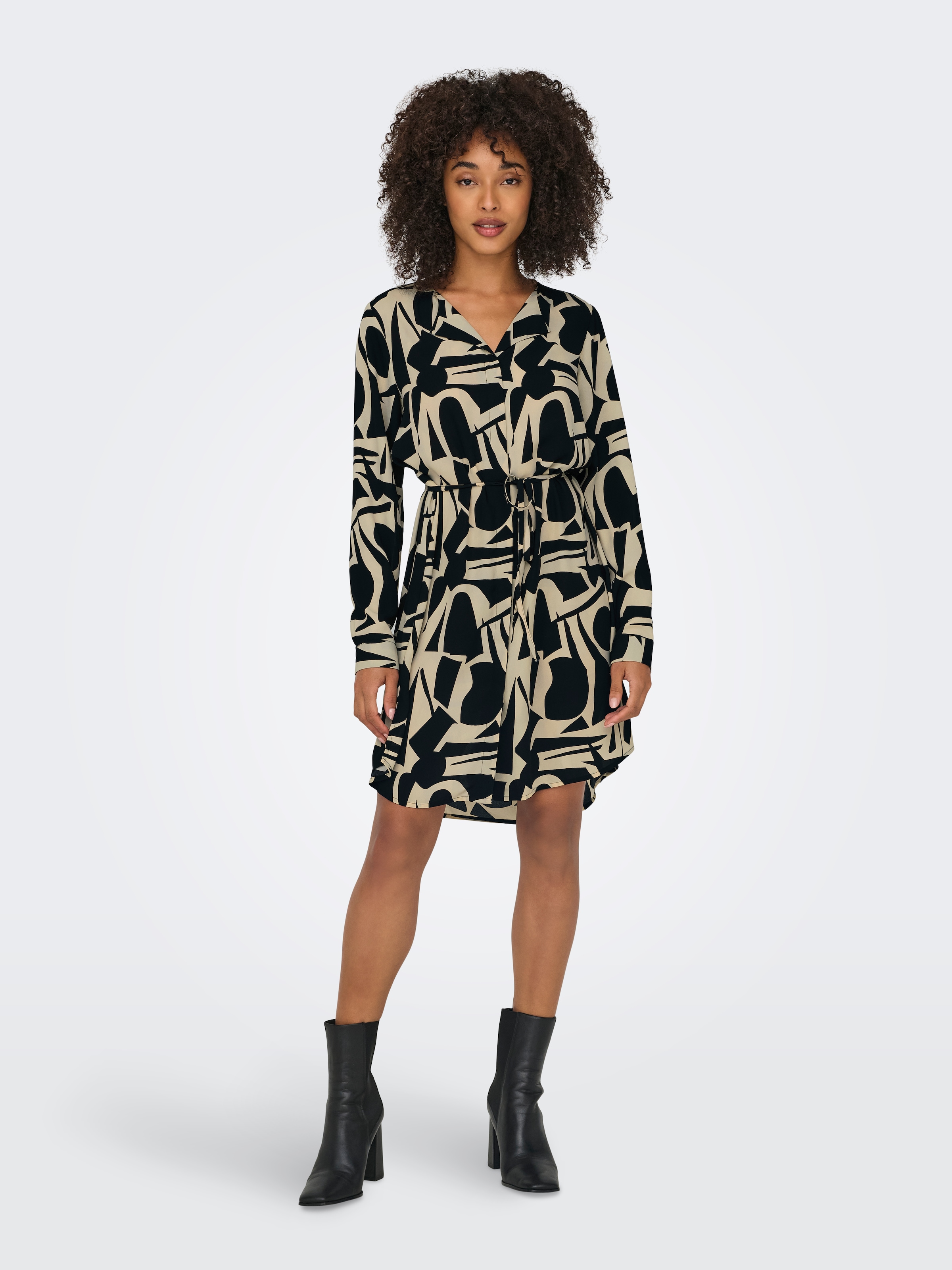 Minikleid »ONLTIANA LIFE L/S SHIRT DRESS NOOS PTM«