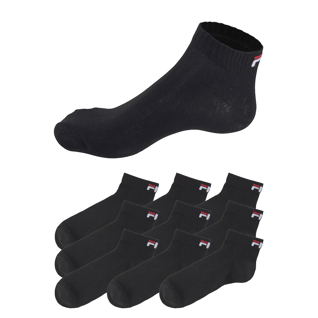 Fila Kurzsocken, (9 Paar)