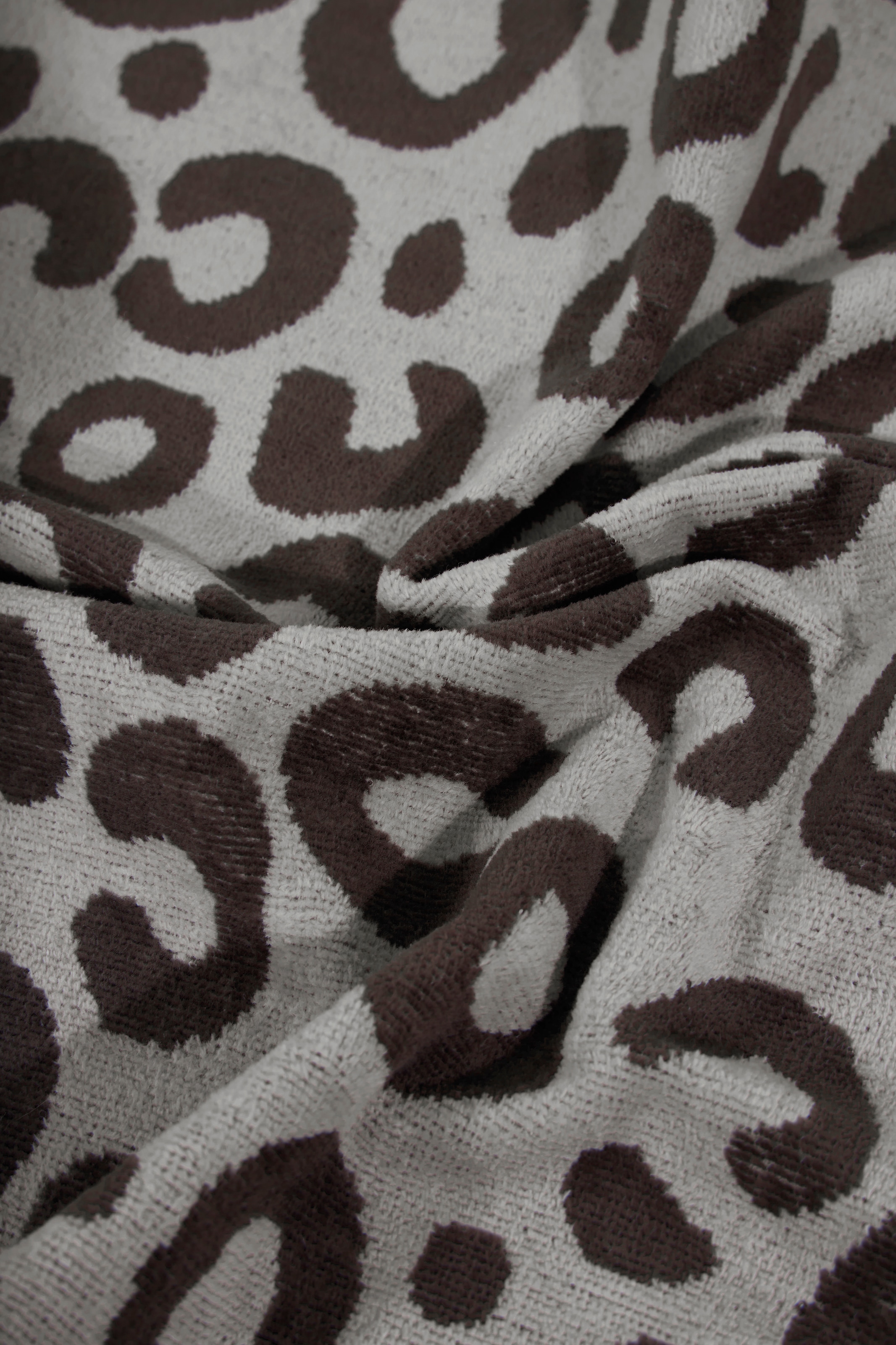 my home Handtuch Set »Anna Leopardmuster, 8-tlg Handtuch-Set, 100% Baumwolle«, Set, 8 tlg., Walkfrottee, Duschtücher, Handtücher und Gästetücher, weich, saugstark, modern, Leo