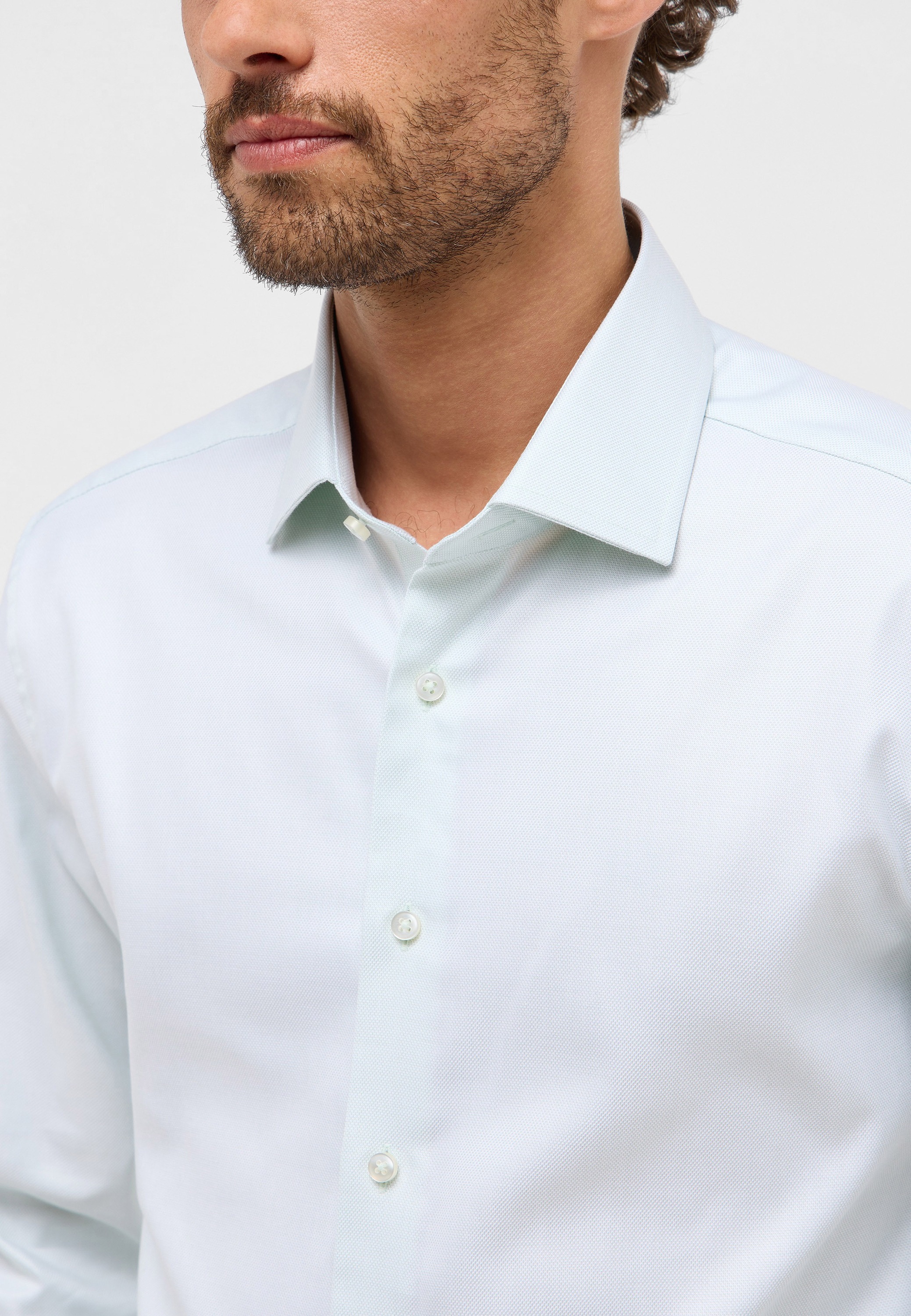 Thumbnail - Eterna Langarmhemd "SLIM FIT" NON IRON (bügelfrei)