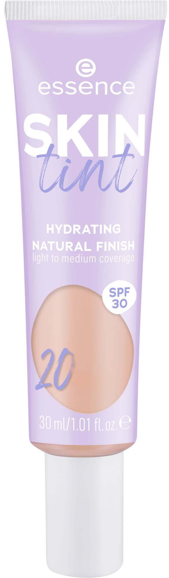 Essence Foundation »SKIN tint«, (3er Pack), mit veganen Inhaltsstoffen