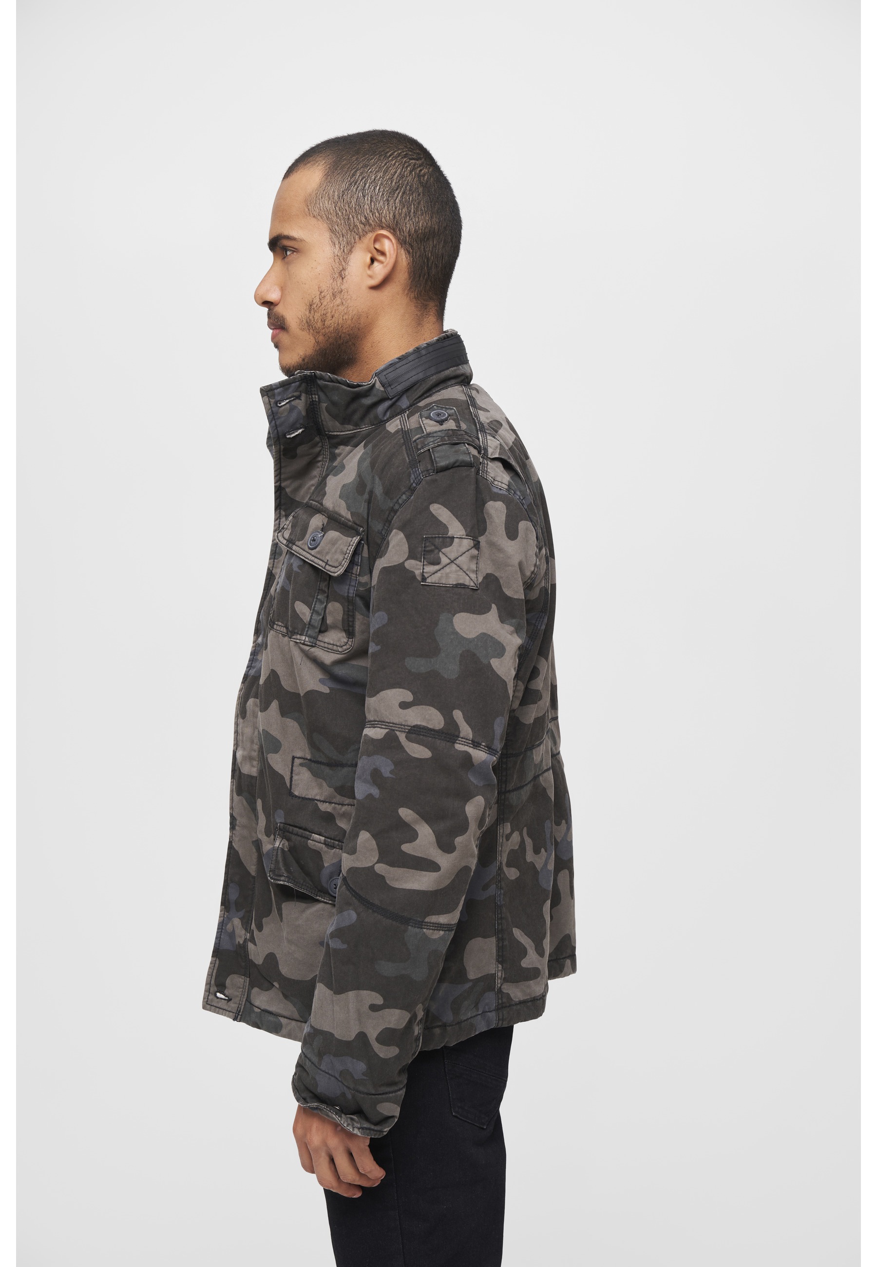Brandit Allwetterjacke »Brandit Herren Britannia Winter Jacket« 1 Stk. tlg. ohne Kapuze