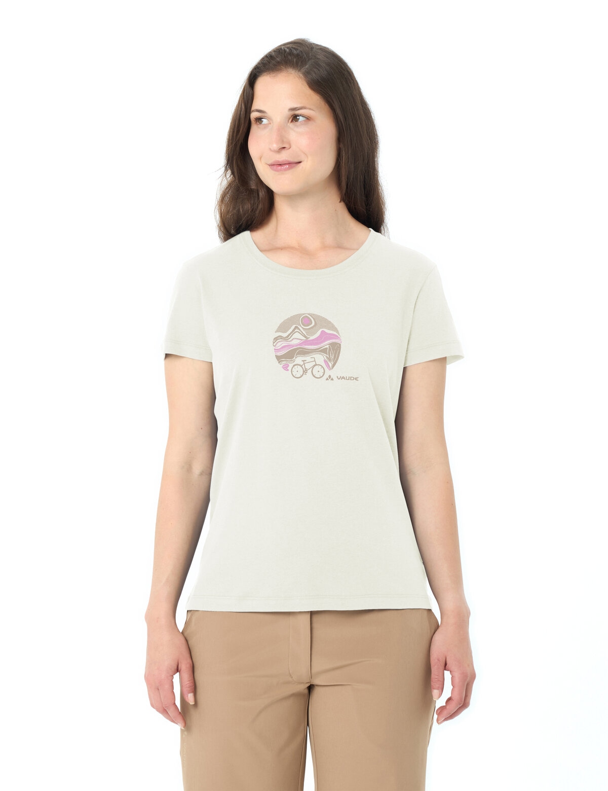 VAUDE Funktionsshirt "WOMENS CYCLIST T-SHIRT V" sportliche Passform, Kurzar günstig online kaufen