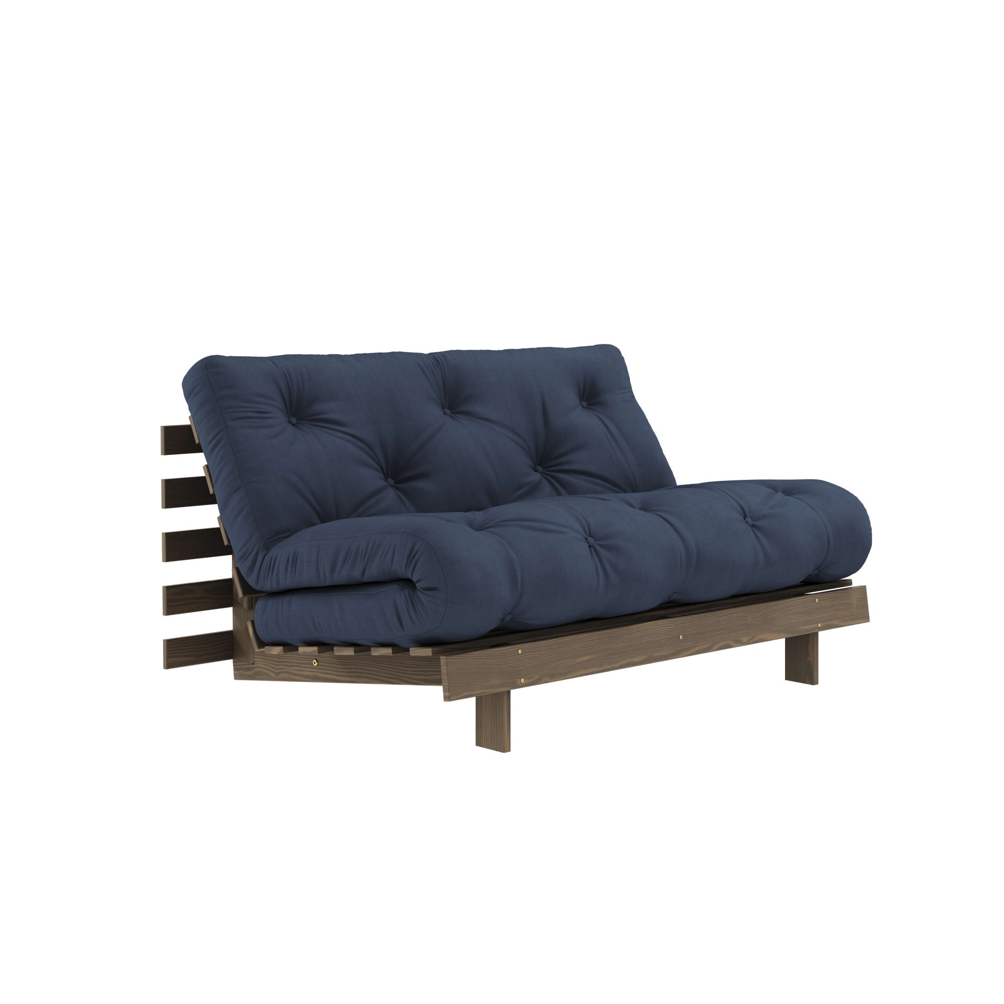 Karup Design Daybett "Roots Sofa Bed, Schlafsofa, Bettfunktion, FSC-Massivholz" Inkl. Futonmatratze, Made in Europe, langlebig, B: 140 oder 160 cm