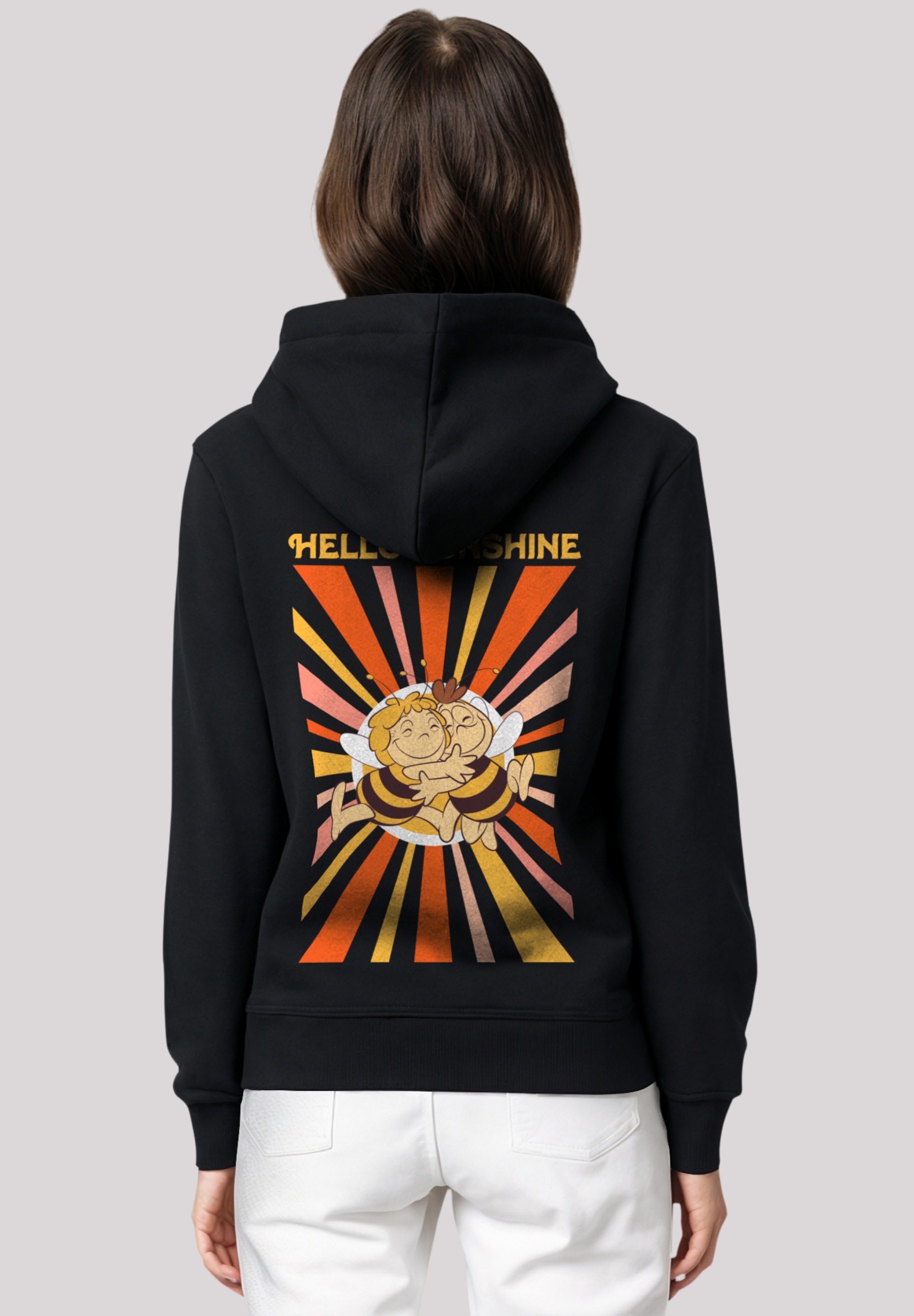 F4NT4STIC Kapuzenpullover »Die Biene Maja FLOWER POWER«, Premium Qualität, Zeichentrick, TV Serie