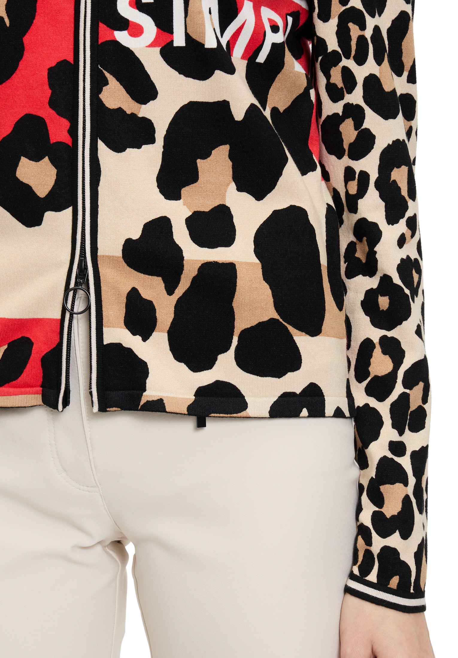 Betty Barclay Strickjacke »Betty Barclay Damen Feinstrickjacke mit Print«, Druck