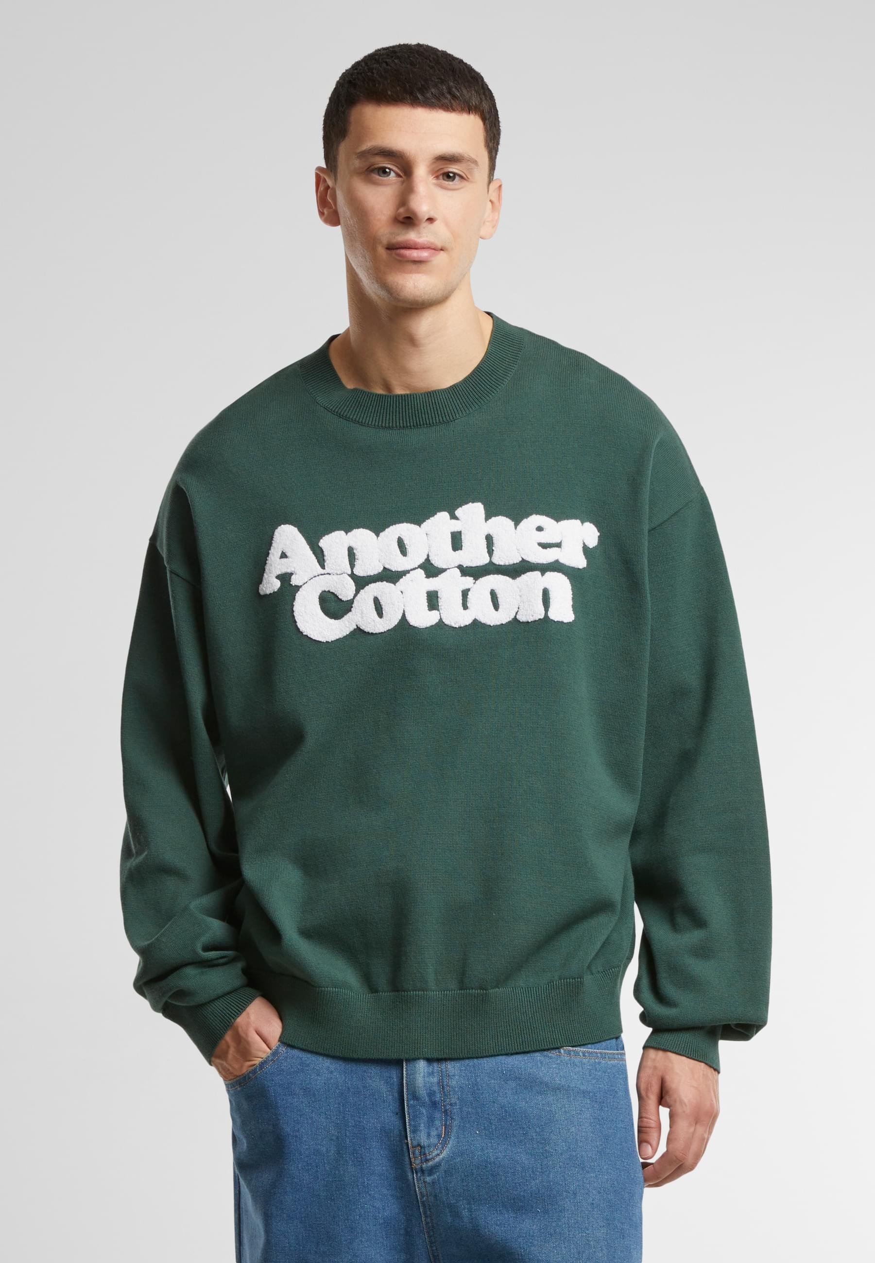 Another Cotton Lab Rundhalspullover »Another Cotton Lab Another Chenille Oversize Knit Sweatshirt«, (1 tlg.)