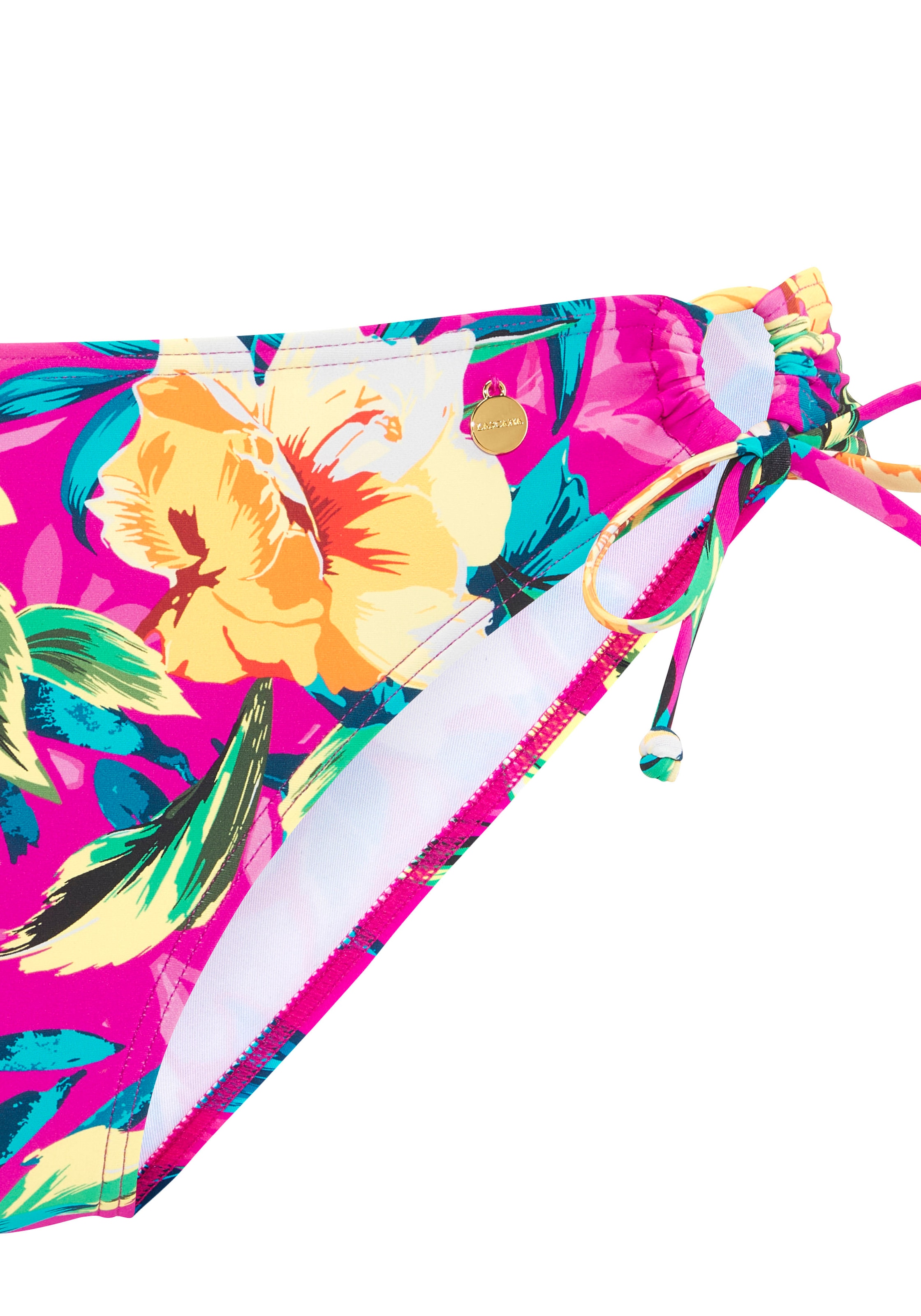 LASCANA Bikini-Hose »Riley« mit floralem Allover-Print