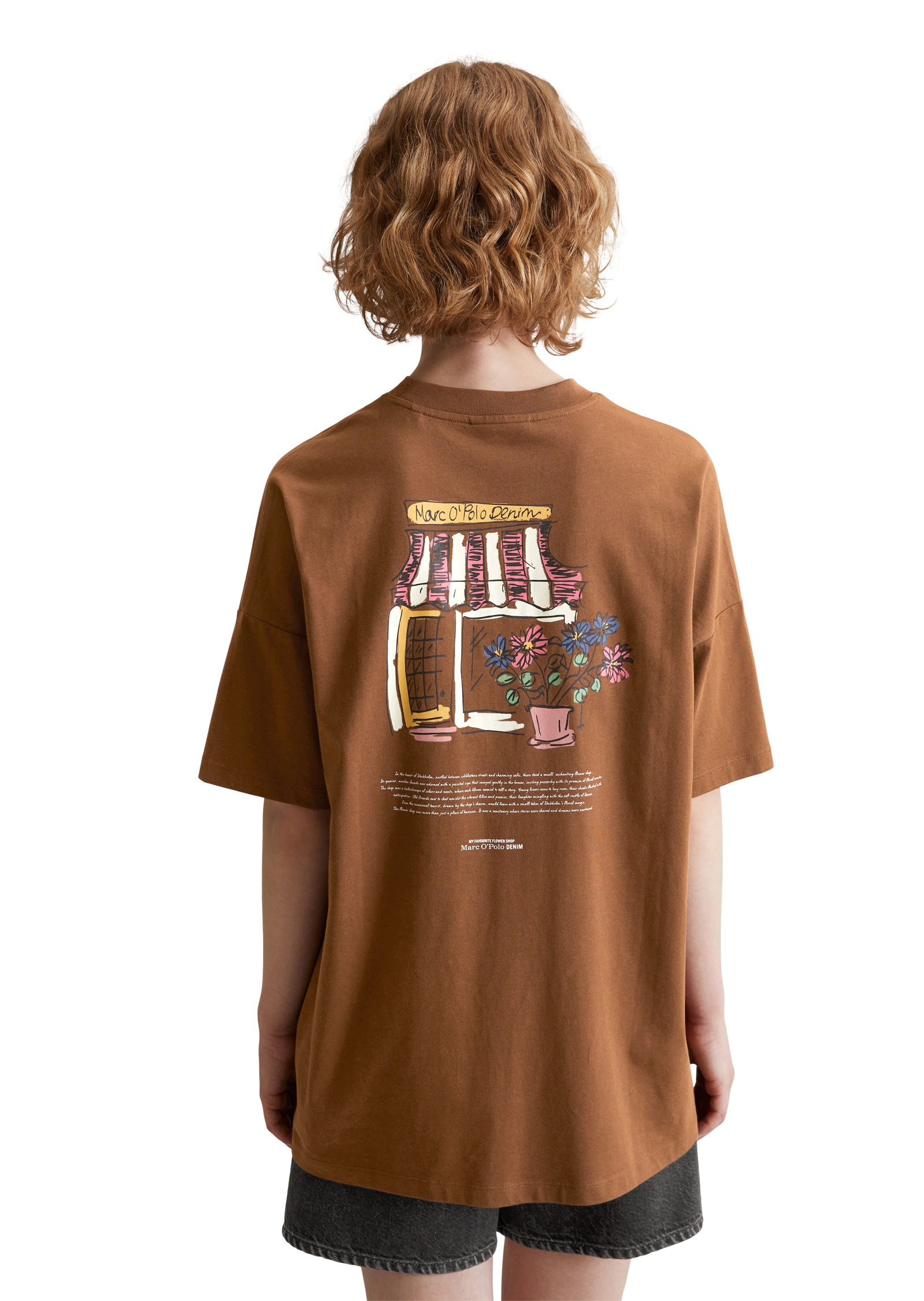 Marc O'Polo DENIM T-Shirt »aus Organic Cotton«