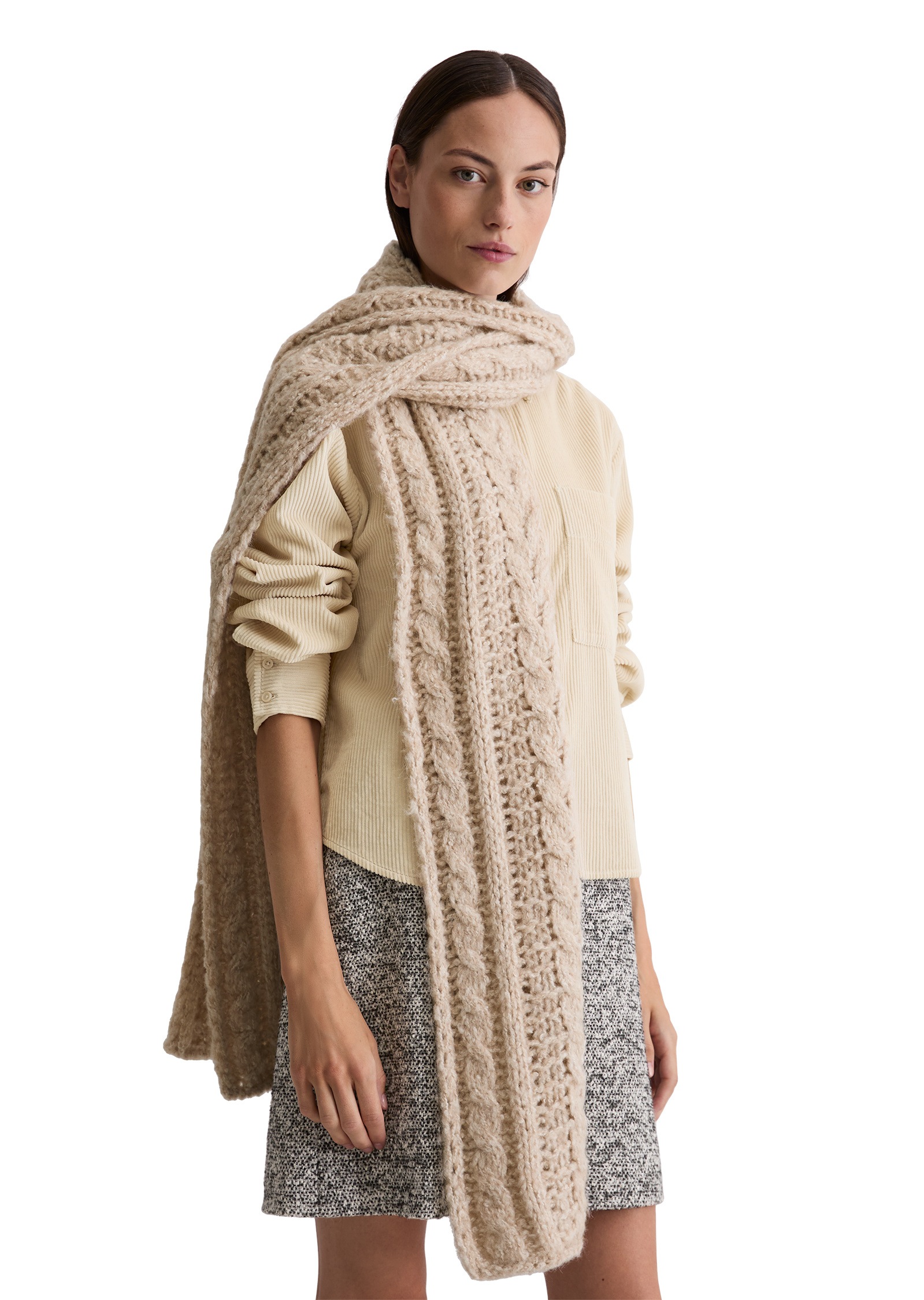 Thumbnail - Marc OPolo Schal "aus Alpakawolle-Mix"