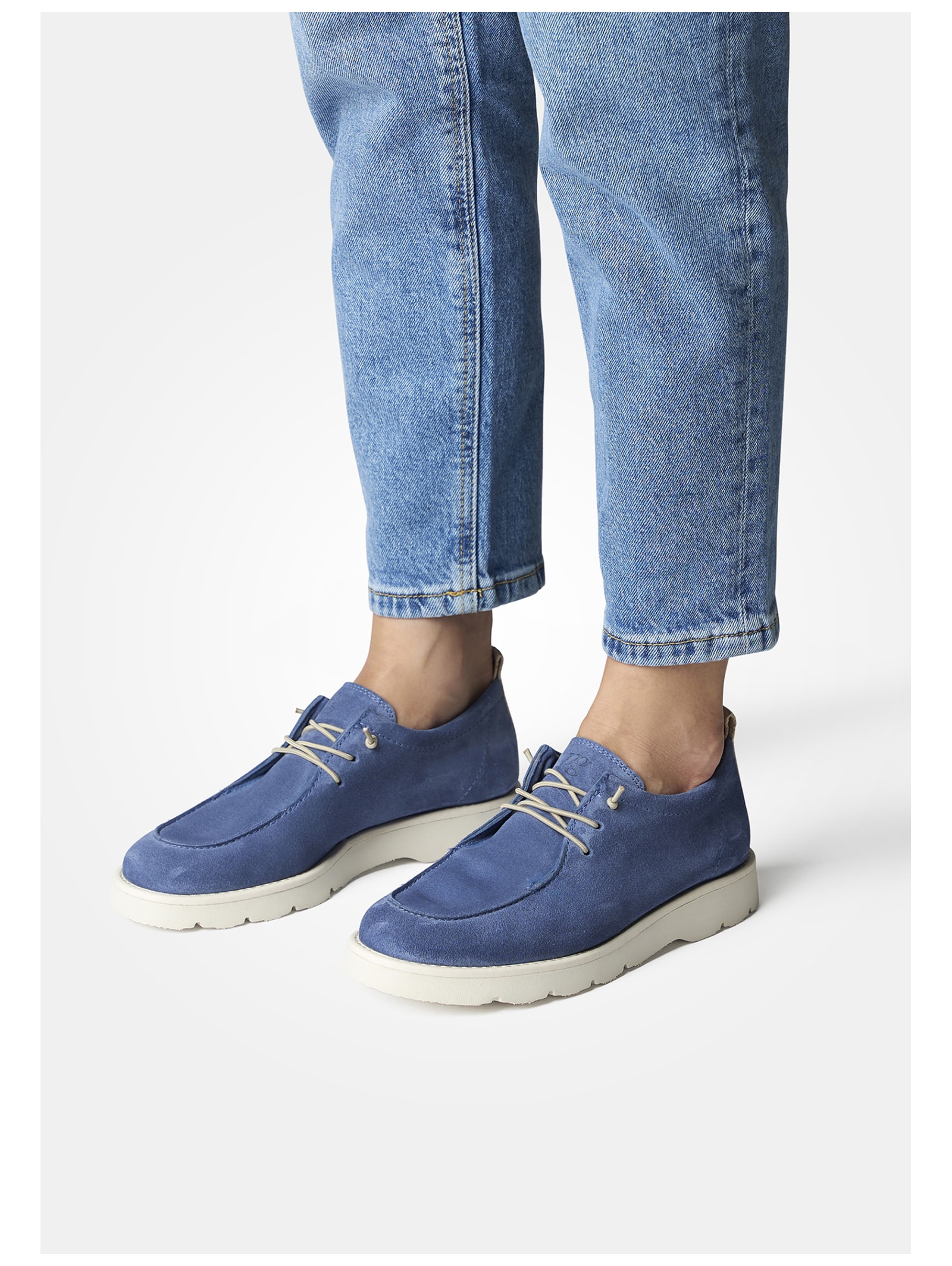Paul Green Schnürschuh »Paul Green Halbschuhe Veloursleder«