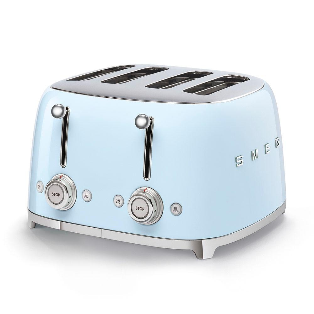 Smeg Toaster "TSF03PBEU", 4 kurze Schlitze, 3000 W