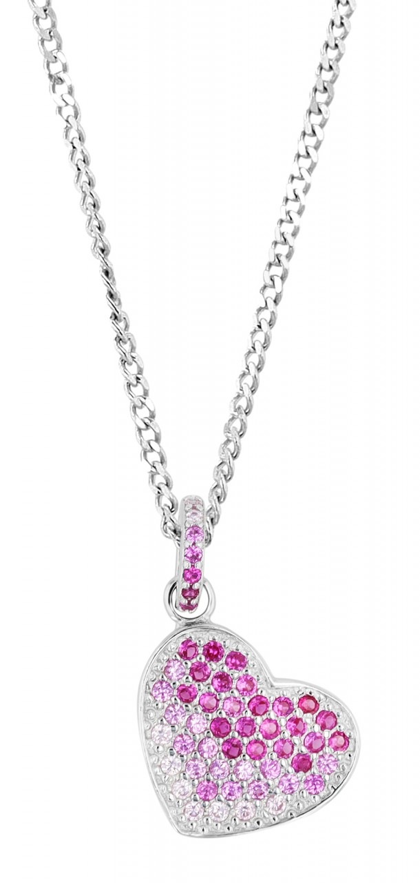 Kettenanhänger ADELIA´S "zeitloser Herz Anhänger aus 925 Sterling Silber", silber, Schmuckanhänger, Damen, Silber 925 (Sterlingsilber), Kettenanhänger 4