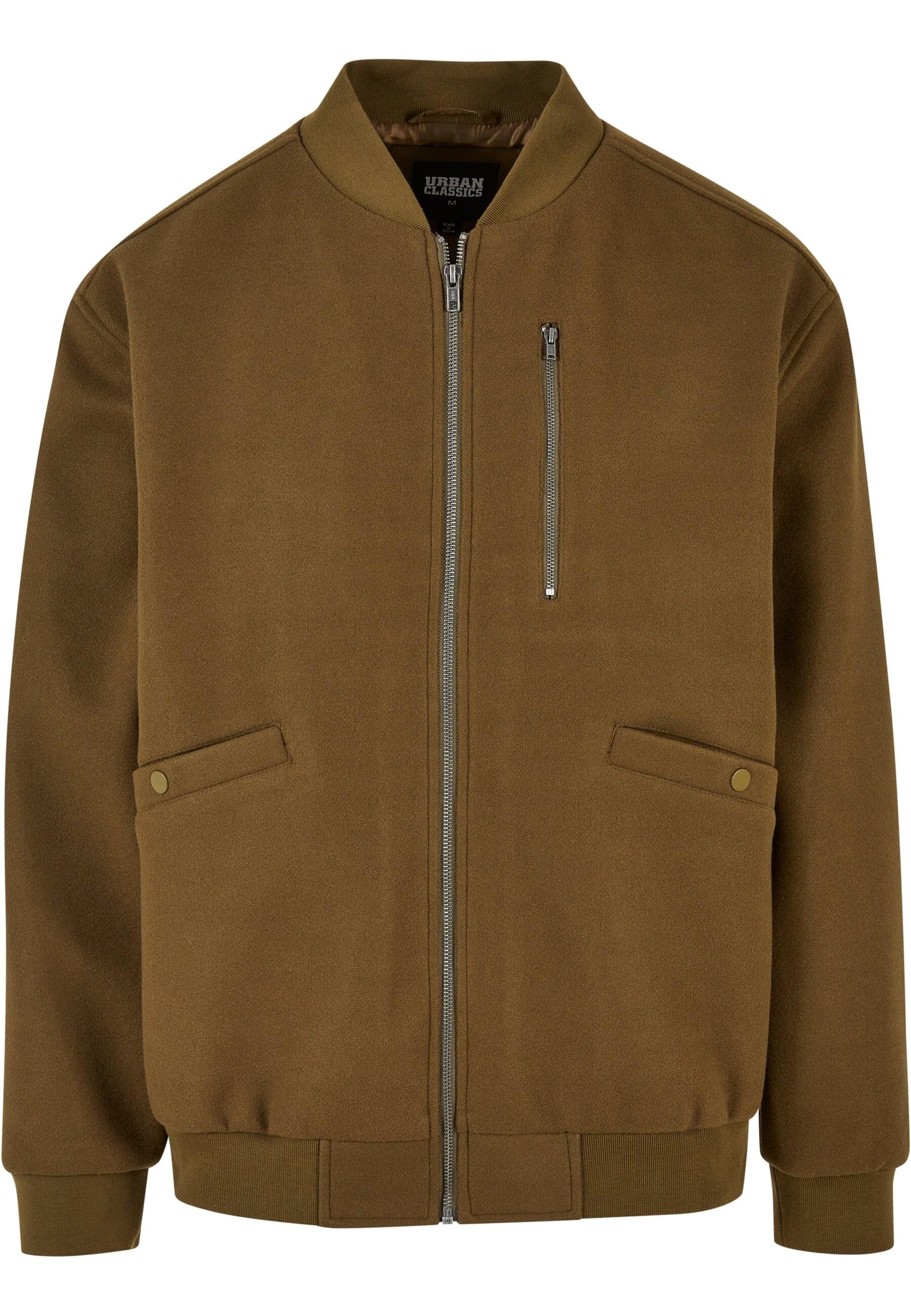 URBAN CLASSICS Bomberjacke »Urban Classics Herren Bomber Blouson«, (1 St.), ohne Kapuze