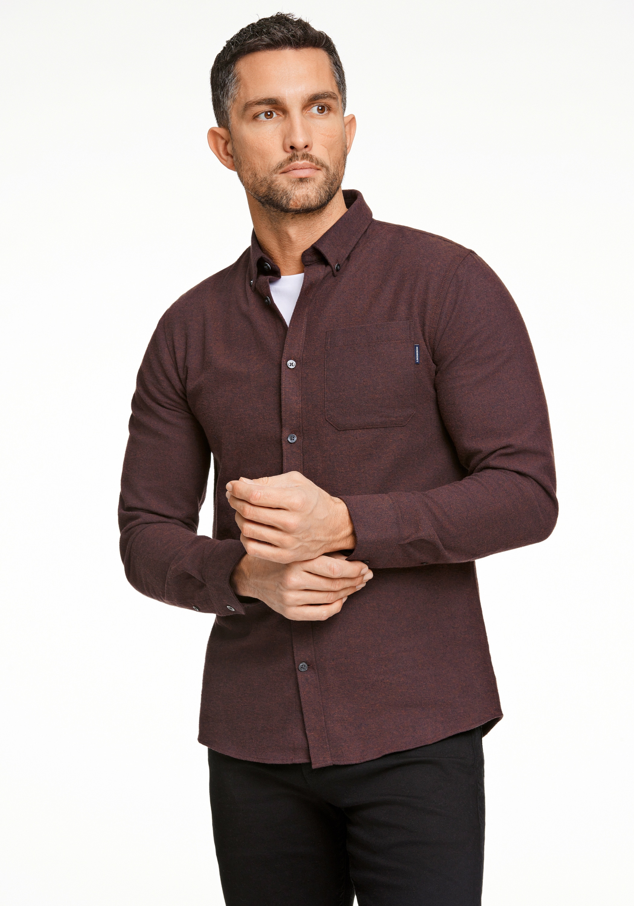 LINDBERGH Flanellhemd "Lindbergh Freizeithemd" günstig online kaufen