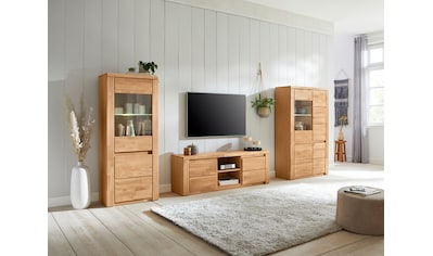 Premium collection by Home affaire Wohnwand »Burani«, (Set, 3 St.), teilmassives Holz kaufen