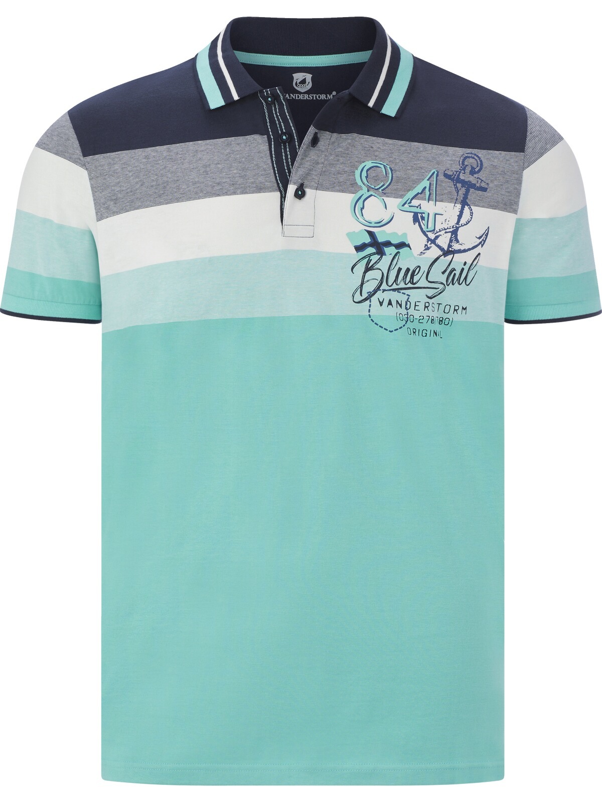 Jan Vanderstorm Poloshirt »Poloshirt SNORSE«, (1 tlg.)