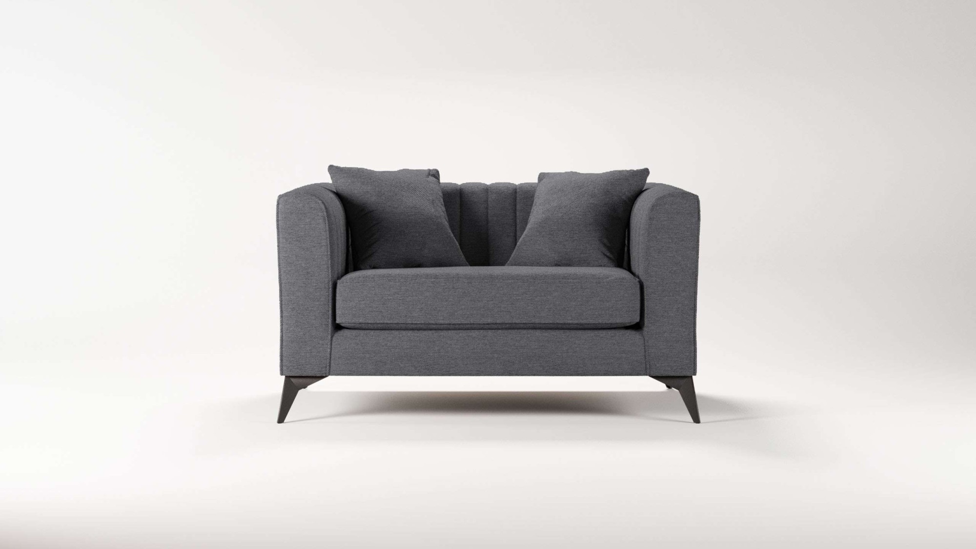 Places of Style Loveseat "MATTHEW Loungesessel, Maße B/T/H: 130/86/74 cm", günstig online kaufen