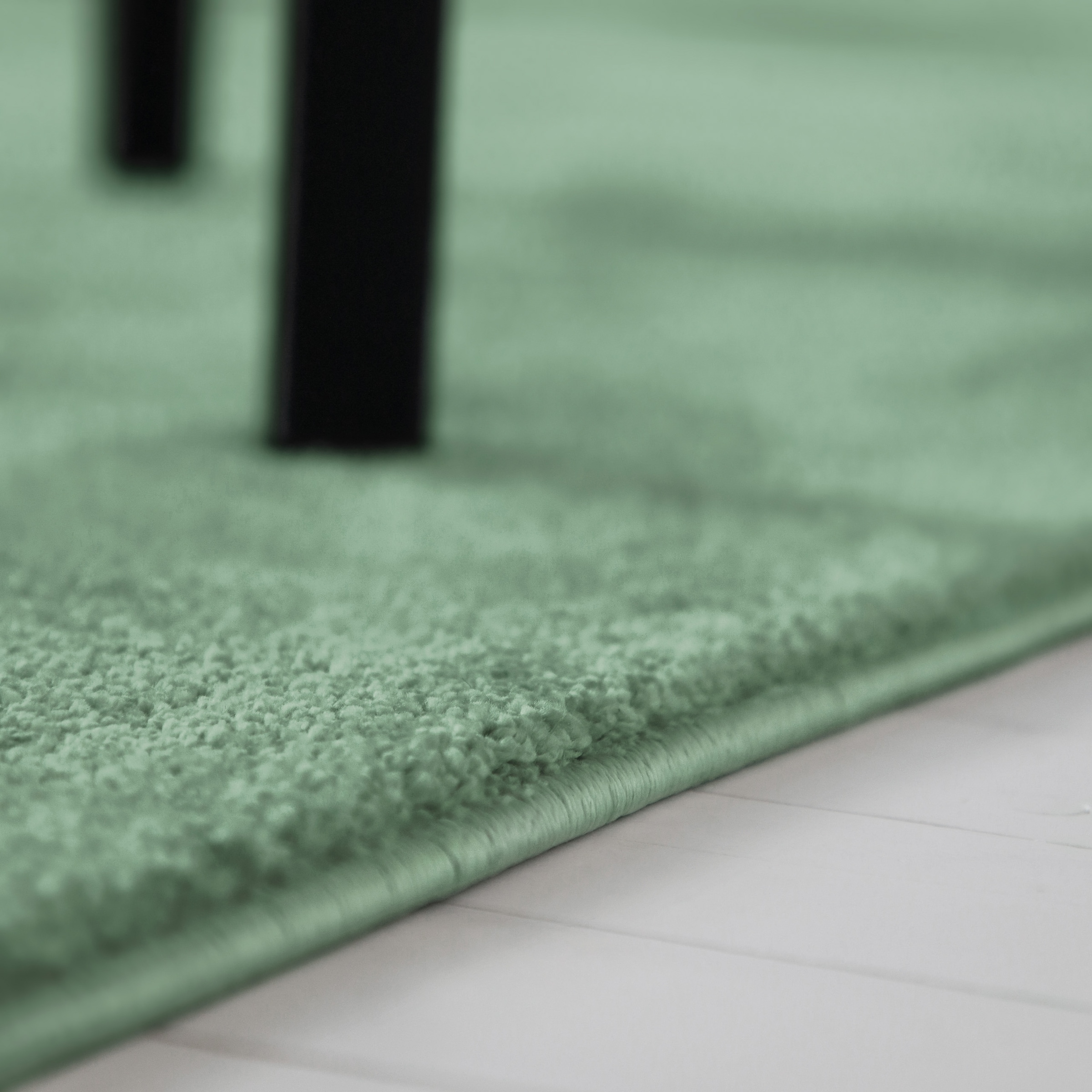 OTTO home Teppich »Lisbea« rechteckig 17 mm Höhe moderner dichter weicher Kurzflorteppich, Wohnzimmer, Schlafzimmer