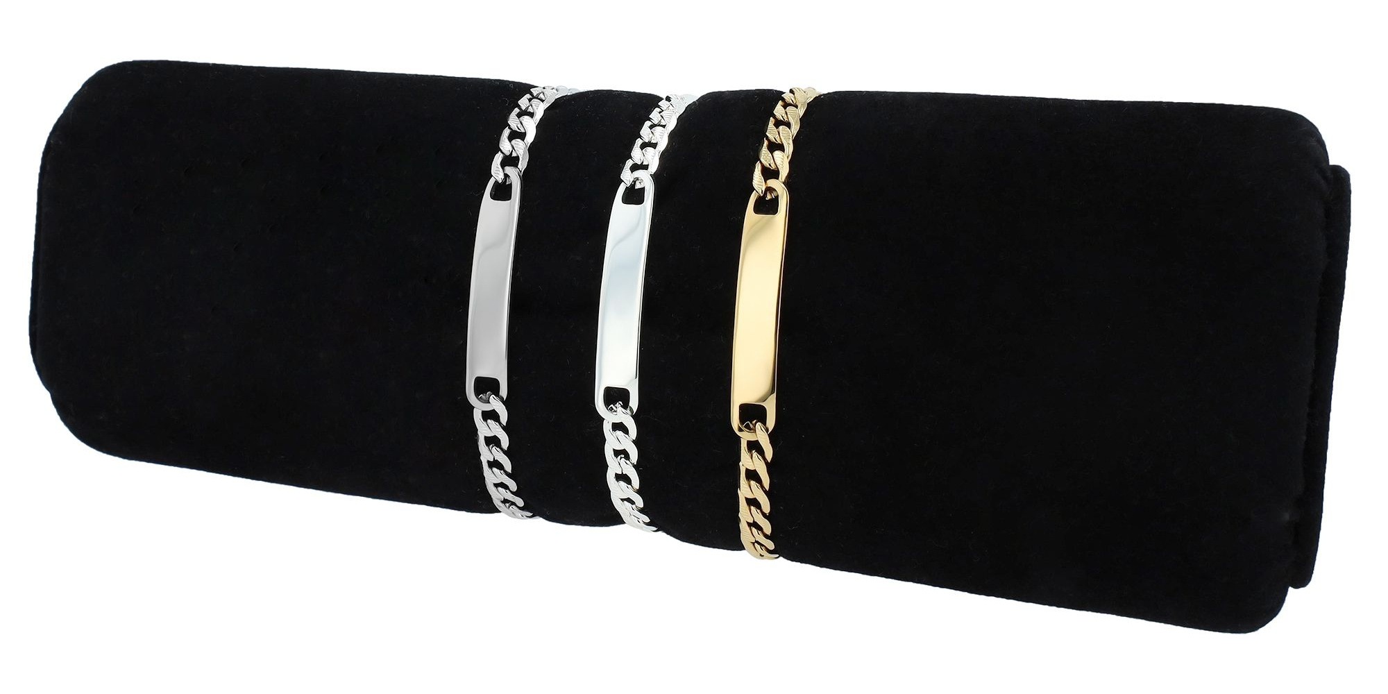 Adelia´s Armband »Damen Armband – Panzerarmband aus Edelstahl 18 cm« Ideal als Geschenk für besondere Anlässe