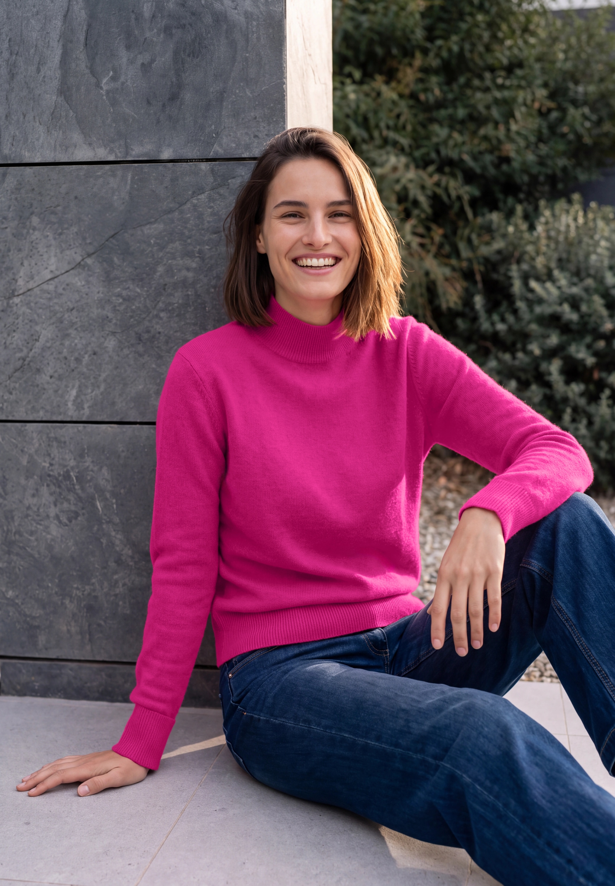 Cecil Stehkragenpullover